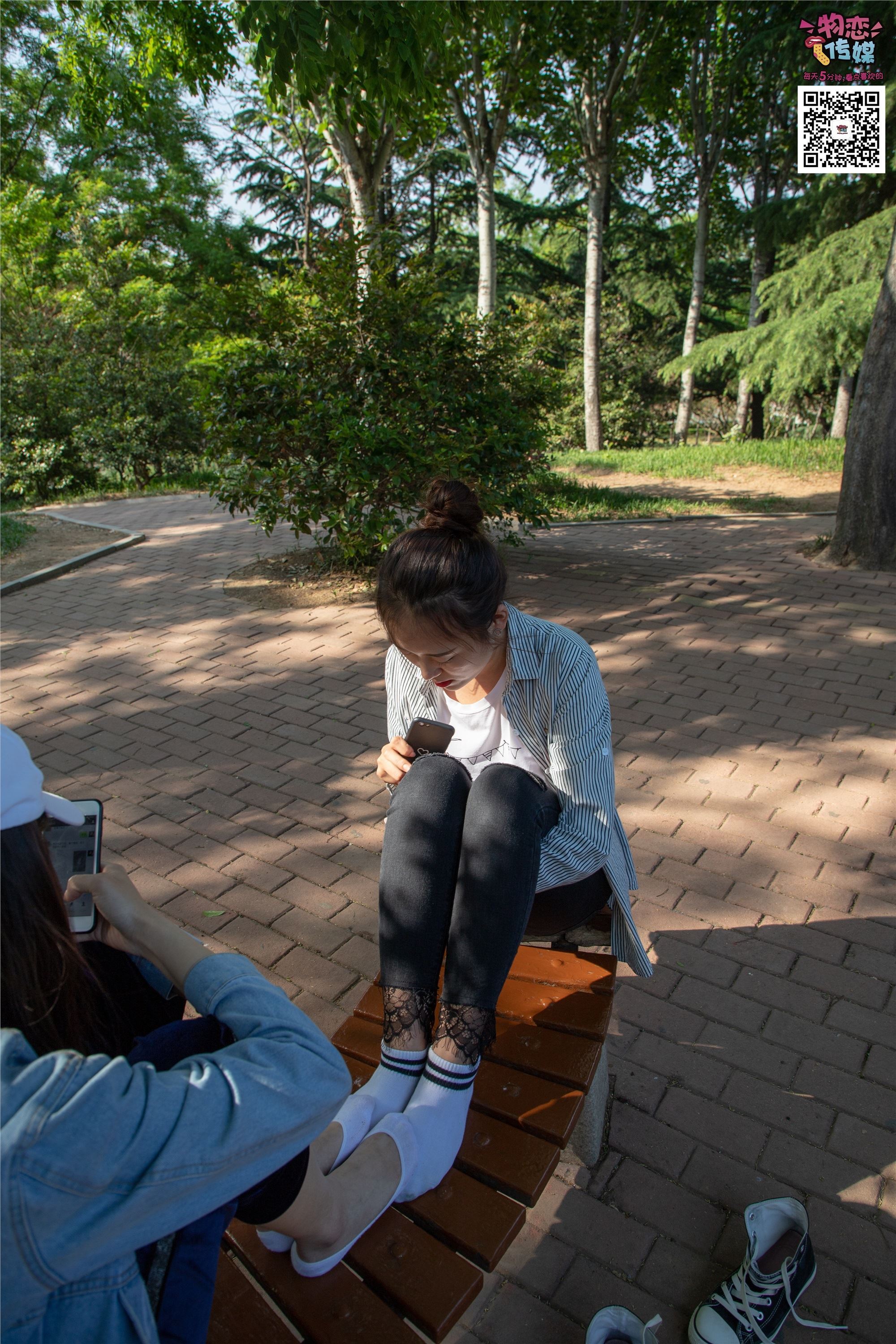 物恋传媒 No.010 纯的闺蜜情，纯纯的鞋子与棉袜