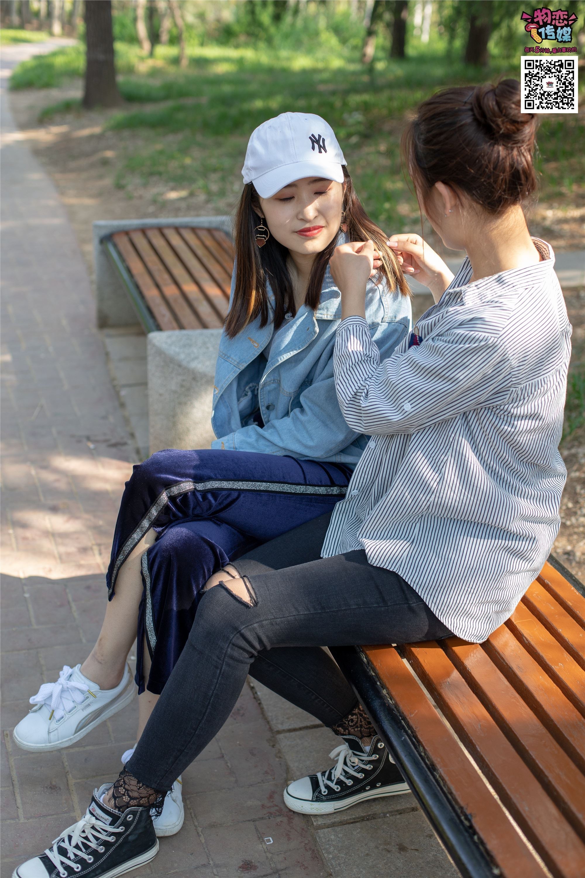 物恋传媒 No.010 纯的闺蜜情，纯纯的鞋子与棉袜