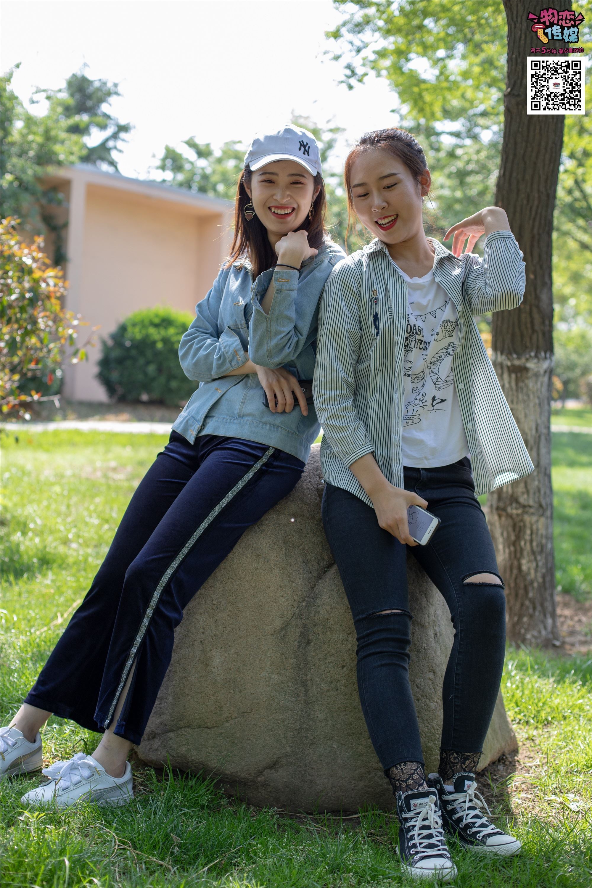 物恋传媒 No.010 纯的闺蜜情，纯纯的鞋子与棉袜