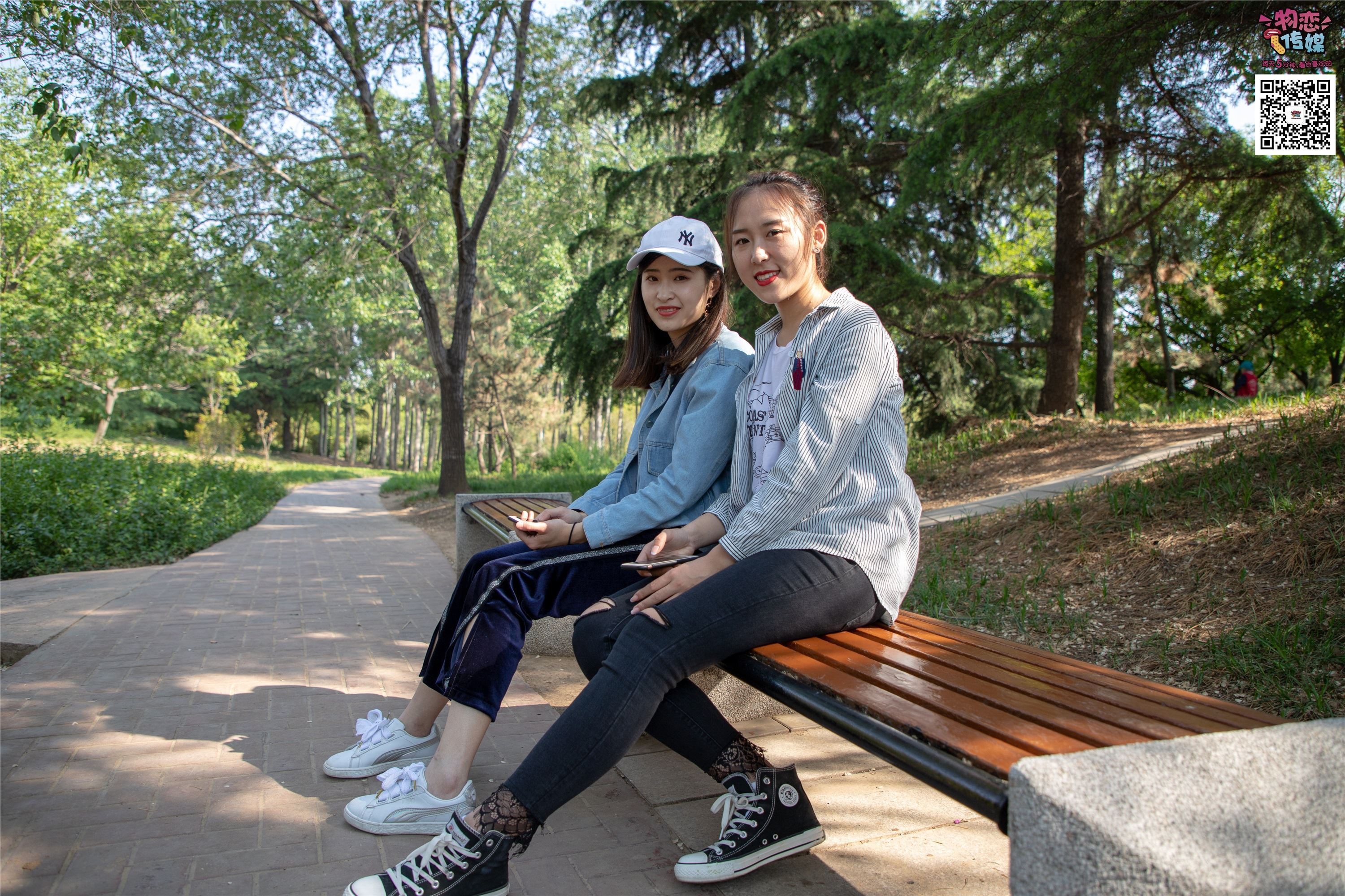 物恋传媒 No.010 纯的闺蜜情，纯纯的鞋子与棉袜