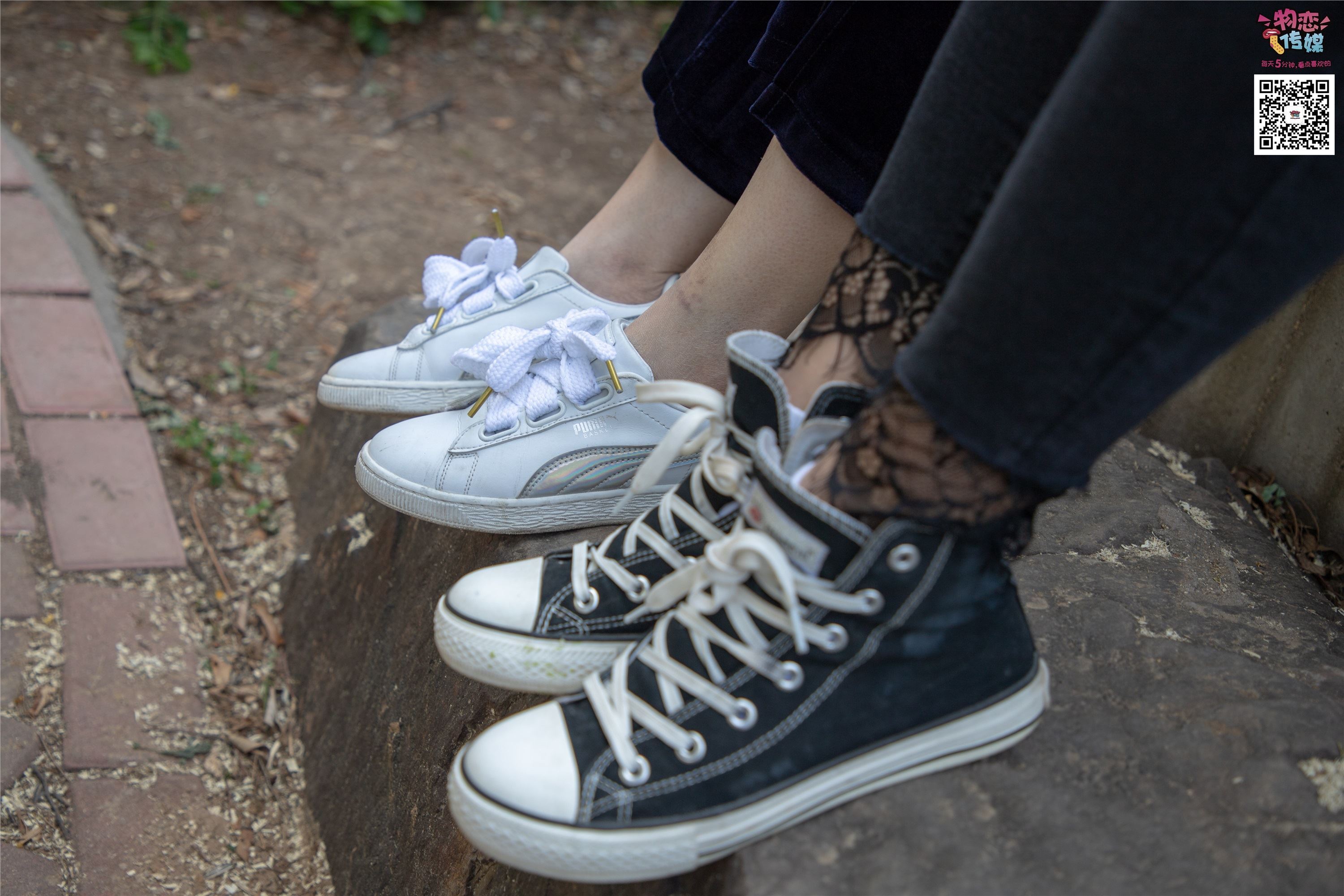 物恋传媒 No.010 纯的闺蜜情，纯纯的鞋子与棉袜