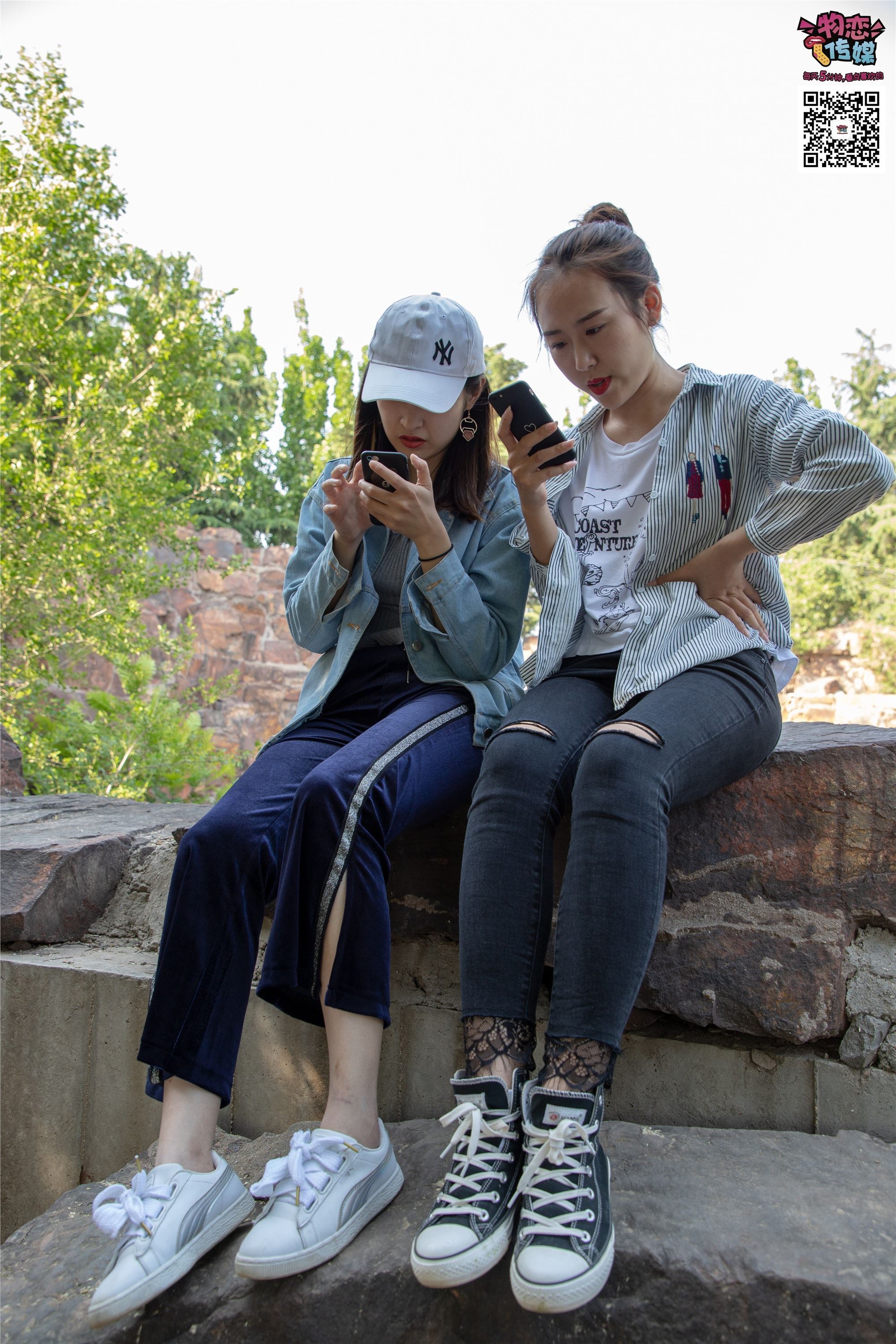 物恋传媒 No.010 纯的闺蜜情，纯纯的鞋子与棉袜