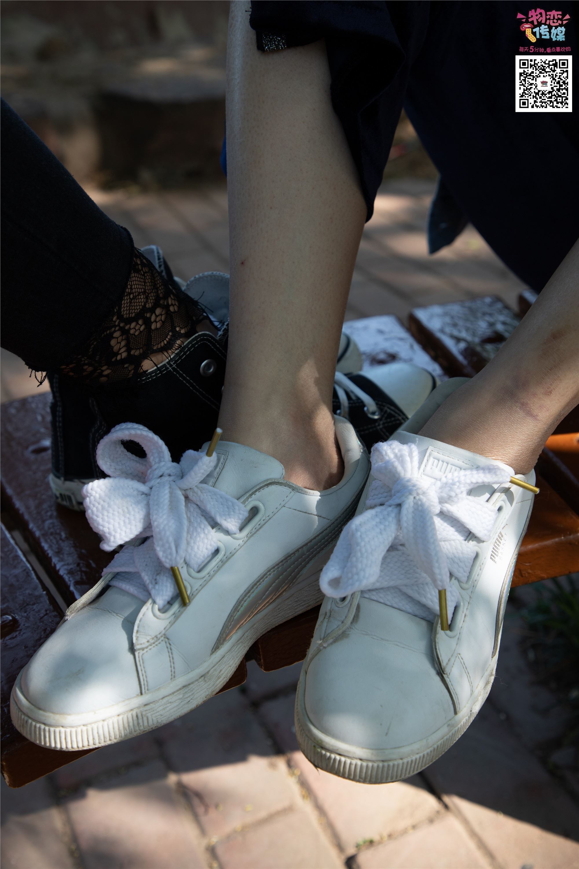 物恋传媒 No.010 纯的闺蜜情，纯纯的鞋子与棉袜