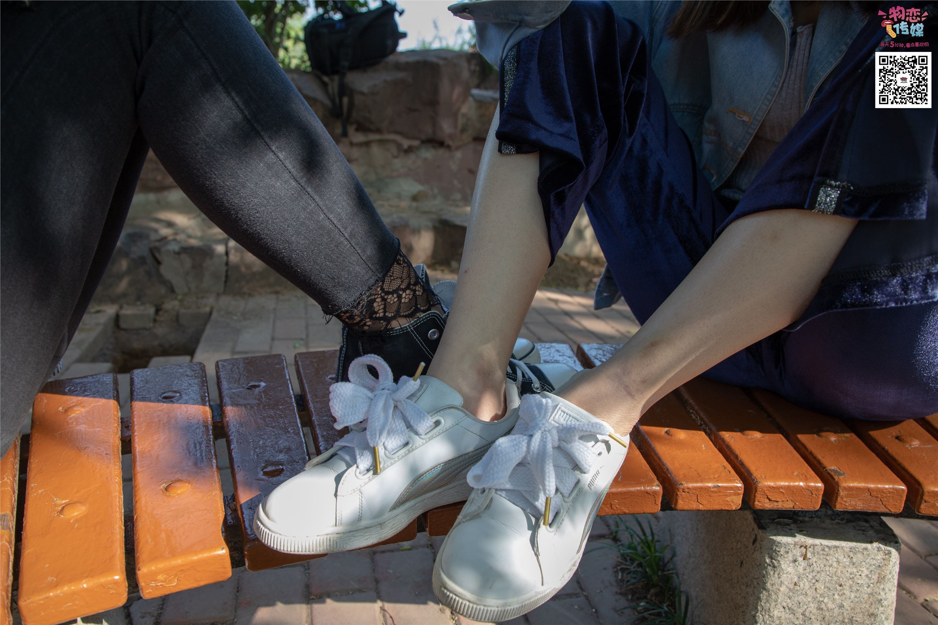 物恋传媒 No.010 纯的闺蜜情，纯纯的鞋子与棉袜