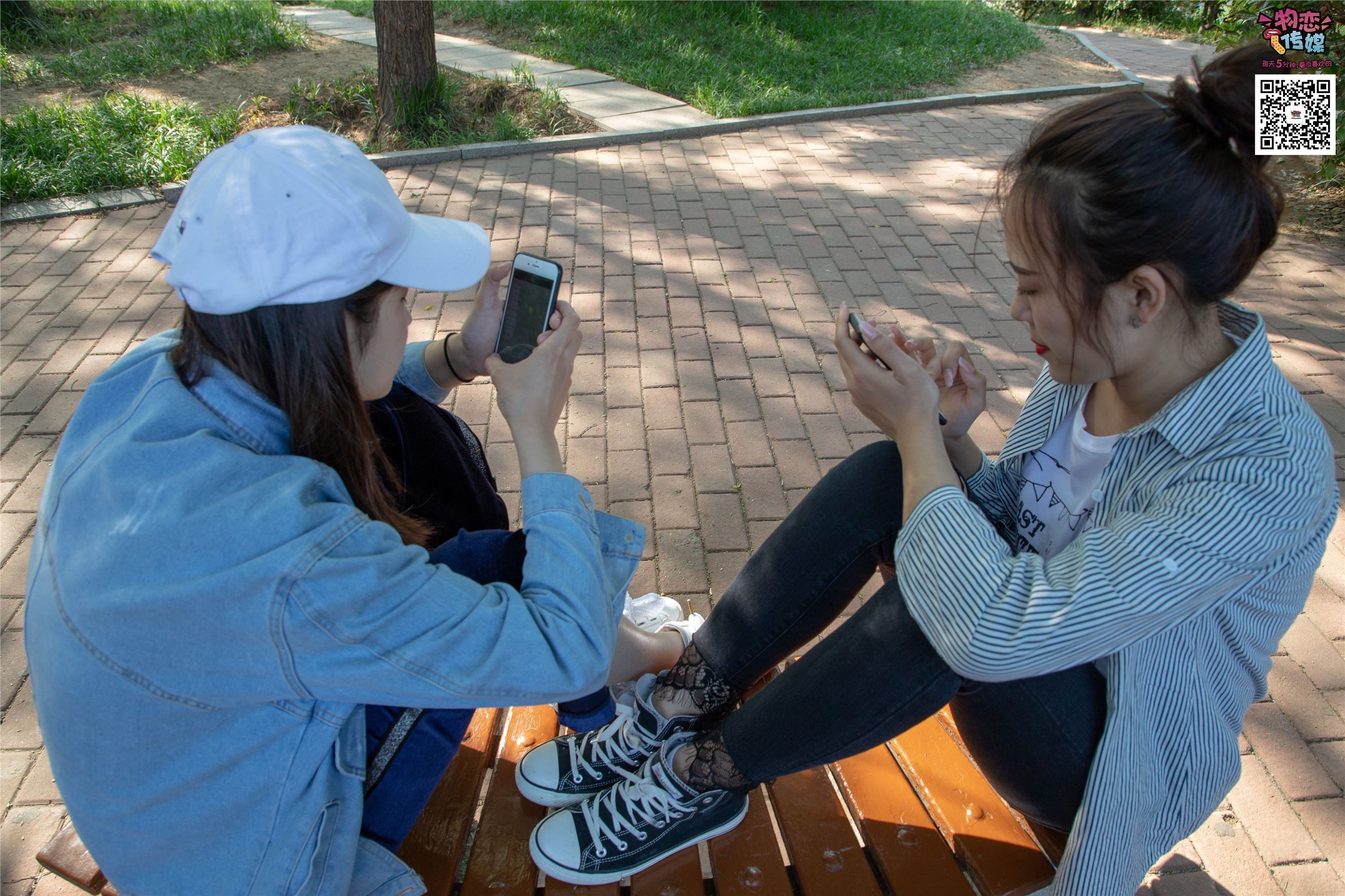 物恋传媒 No.010 纯的闺蜜情，纯纯的鞋子与棉袜