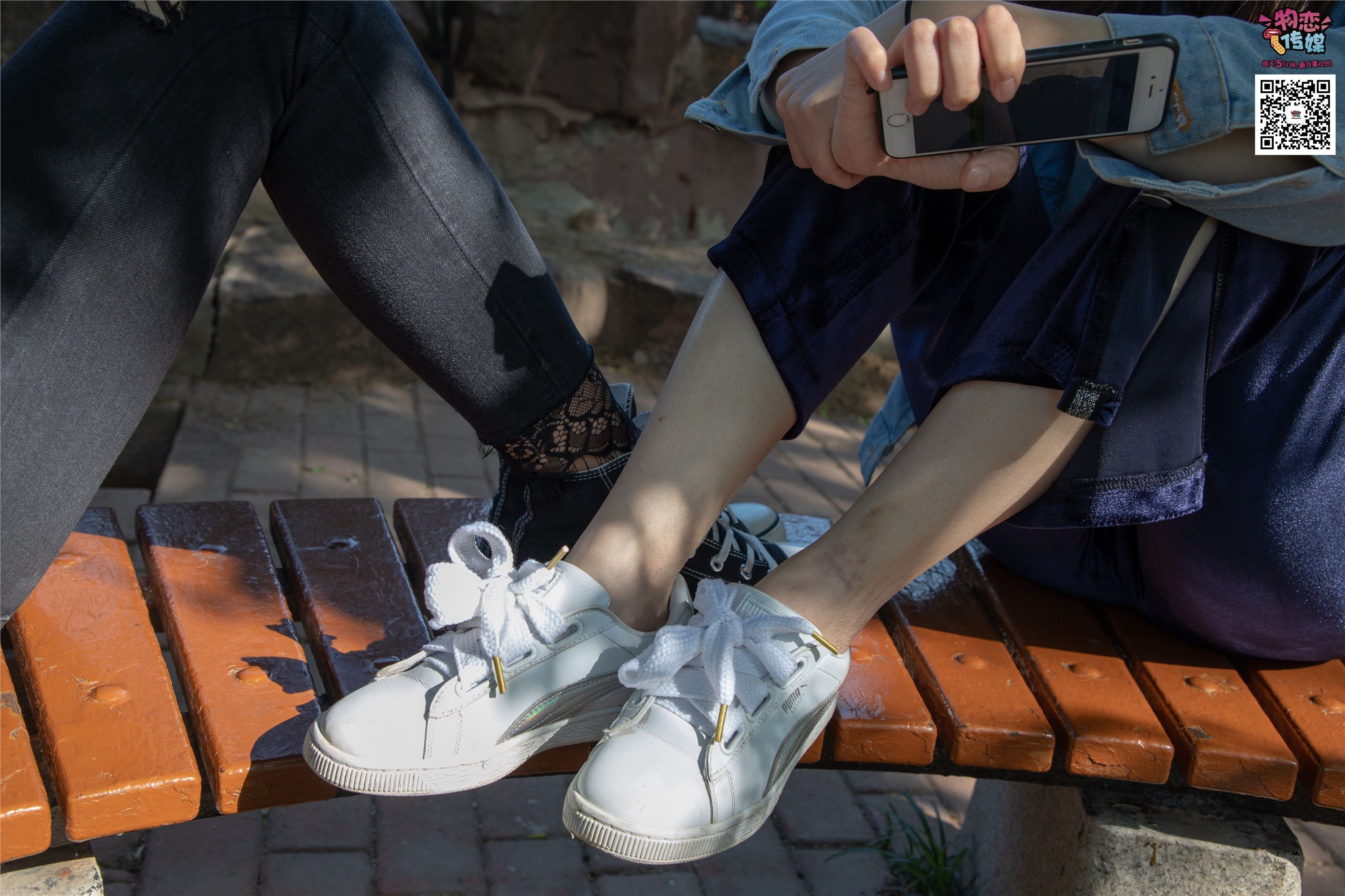 物恋传媒 No.010 纯的闺蜜情，纯纯的鞋子与棉袜