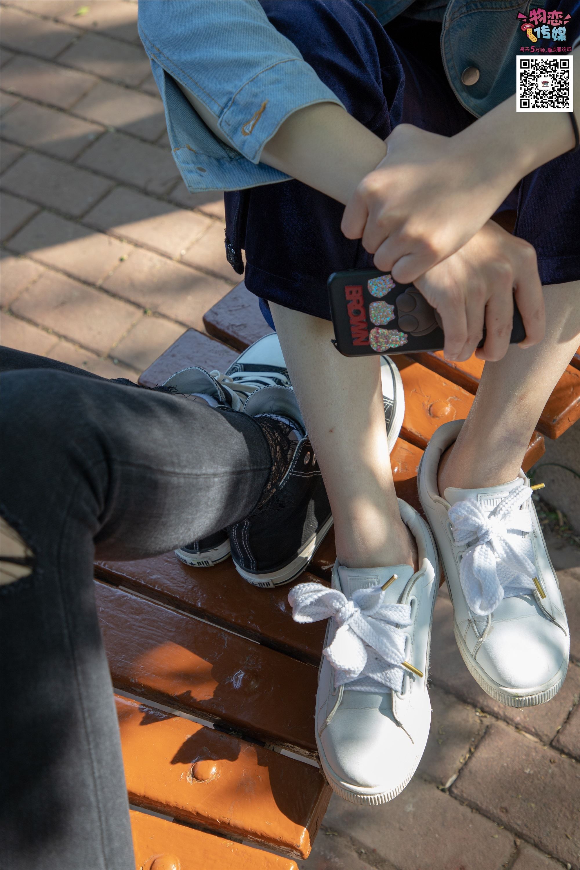 物恋传媒 No.010 纯的闺蜜情，纯纯的鞋子与棉袜