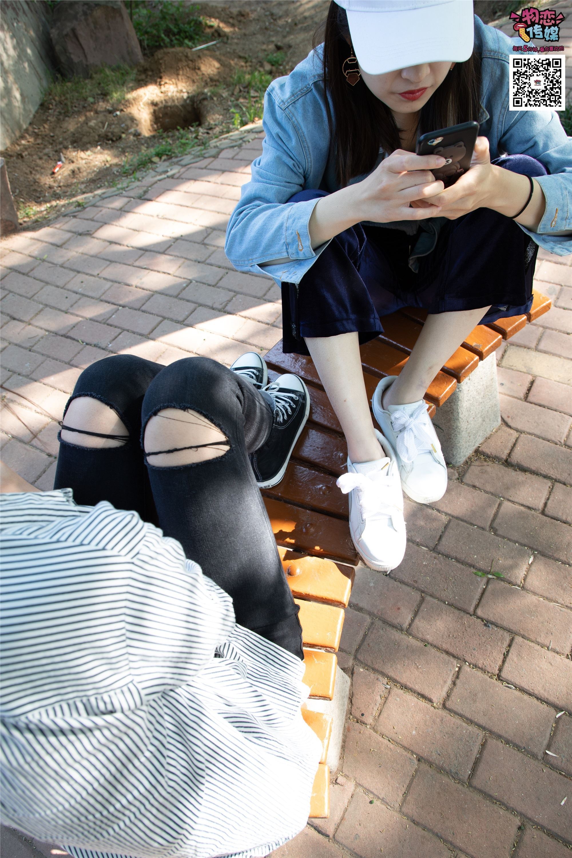 物恋传媒 No.010 纯的闺蜜情，纯纯的鞋子与棉袜