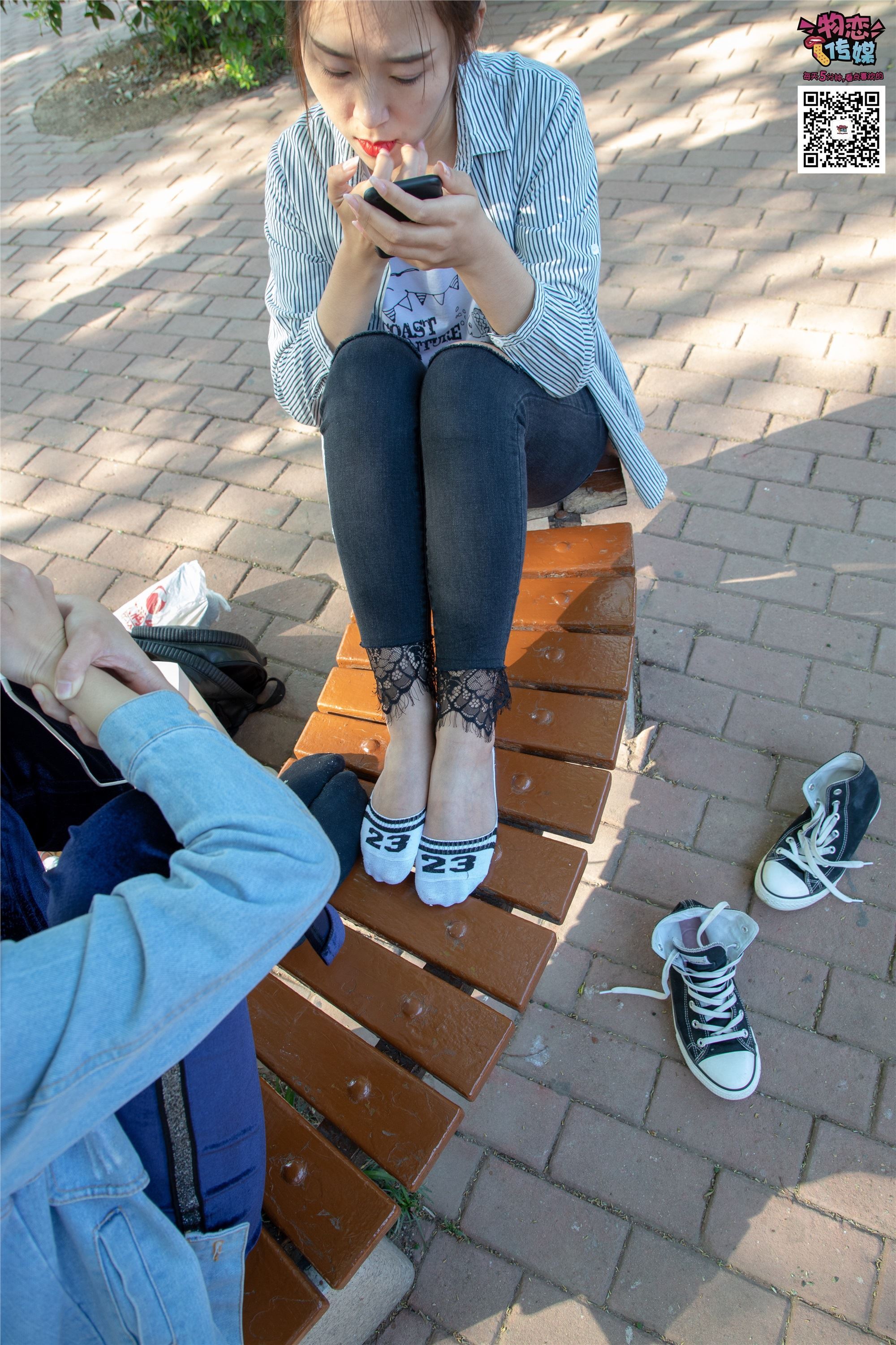 物恋传媒 No.010 纯的闺蜜情，纯纯的鞋子与棉袜
