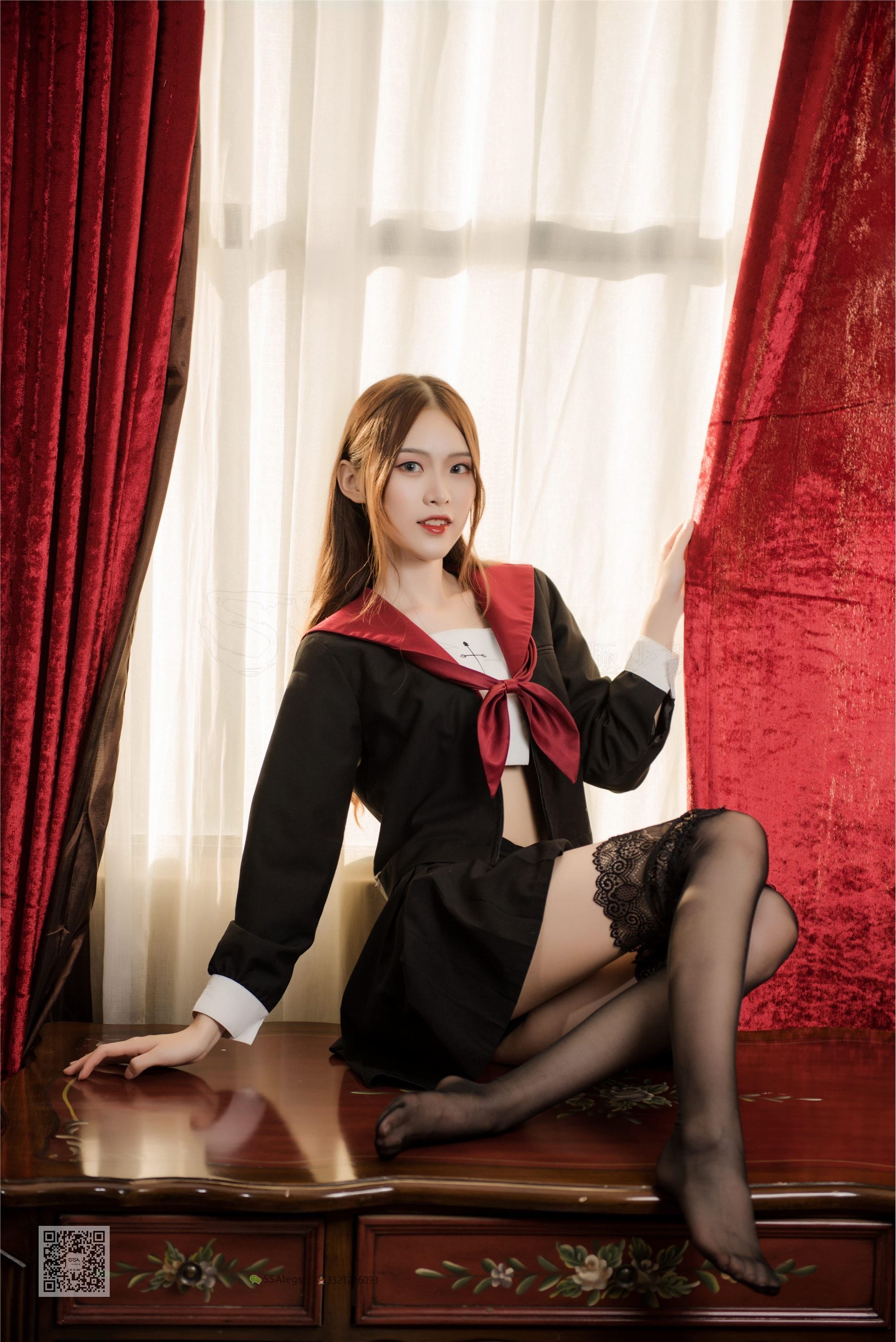 SSA丝社 011期 小琪琪 暗黑系萝莉少女的诱惑