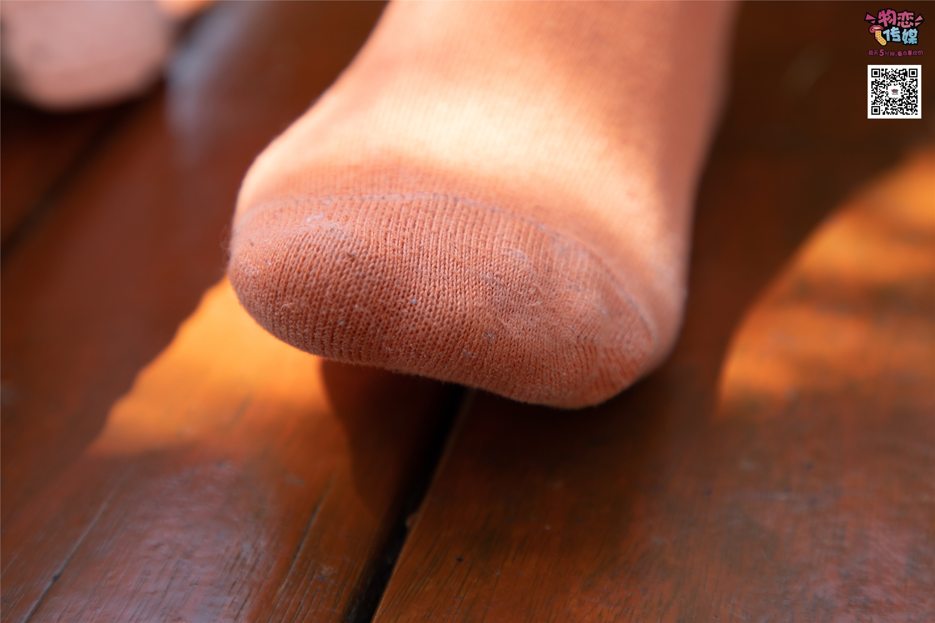 物恋传媒 No.013 气质独特的邻家小妹,粉色小棉袜加白袜哦