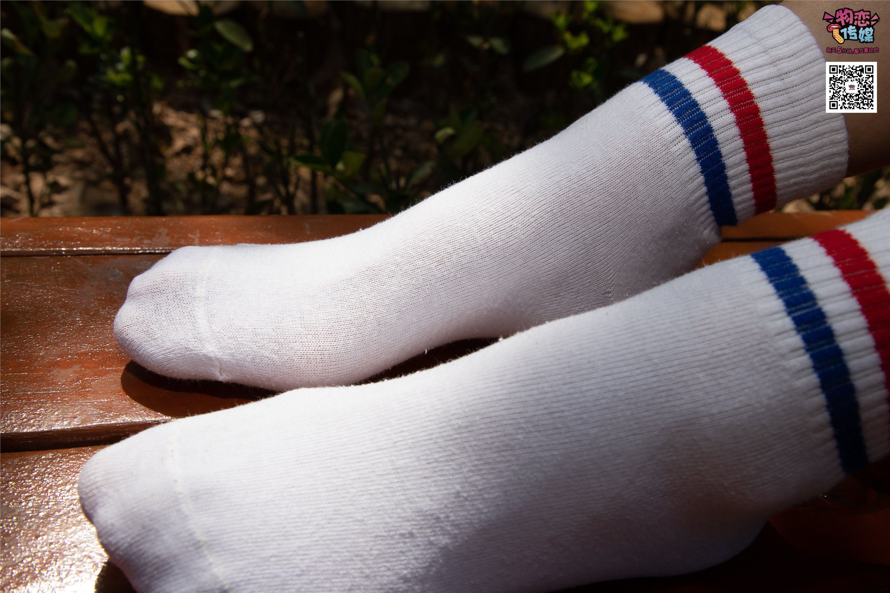 物恋传媒 No.013 气质独特的邻家小妹,粉色小棉袜加白袜哦