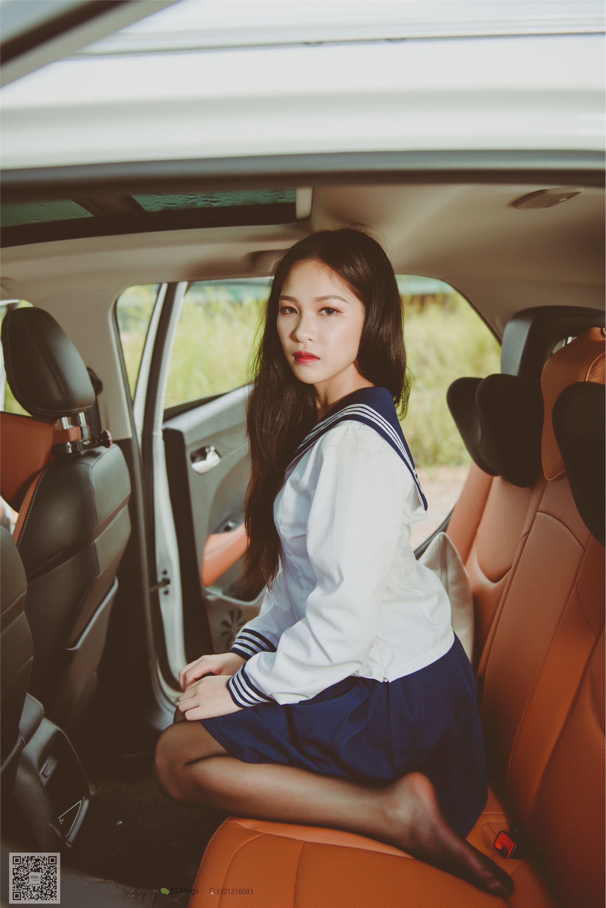 SSA丝社 017期 小丝妹佳佳练车记