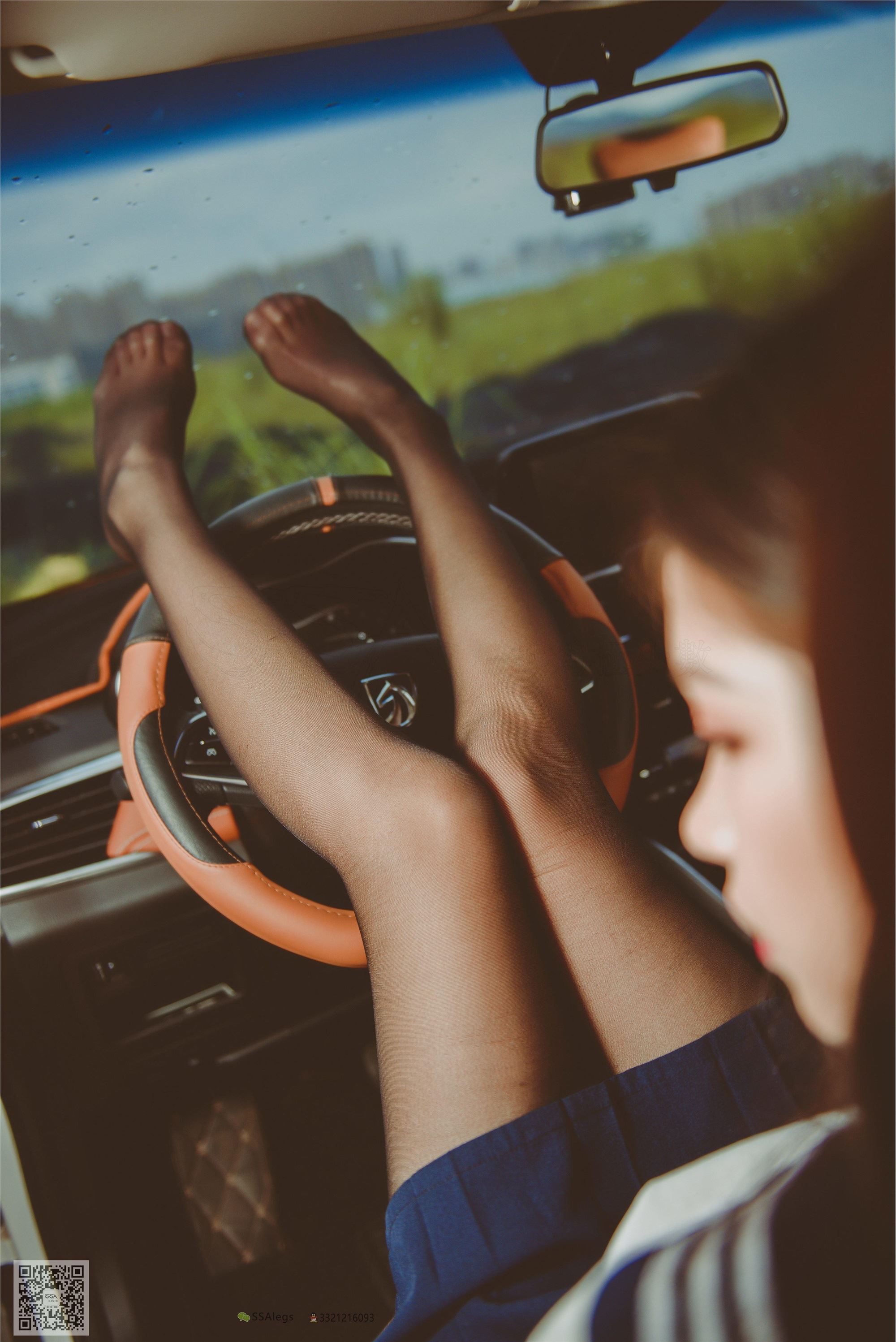 SSA丝社 017期 小丝妹佳佳练车记