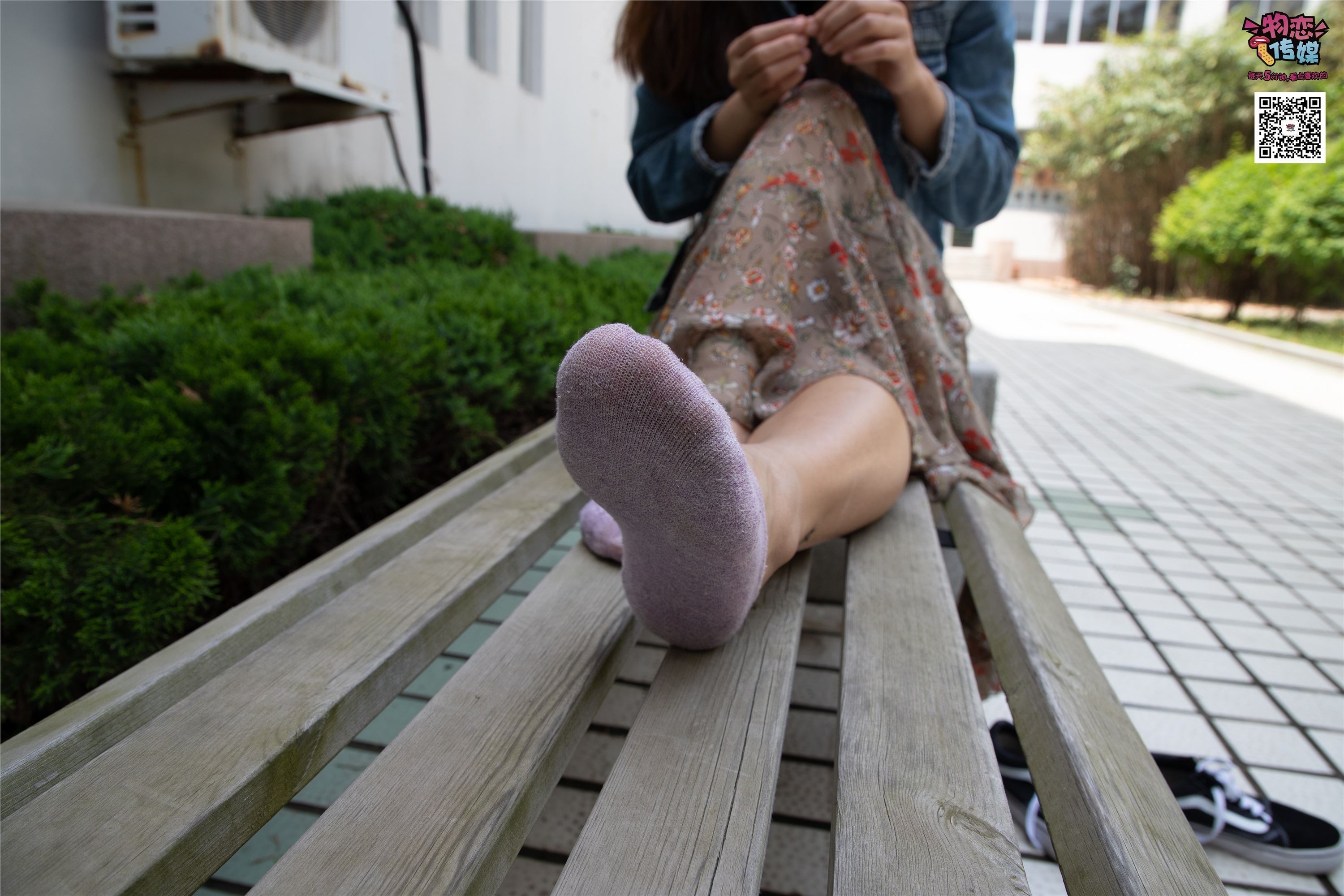 物恋传媒 No.017 你们喜欢的vans配船袜,无与伦比的美丽