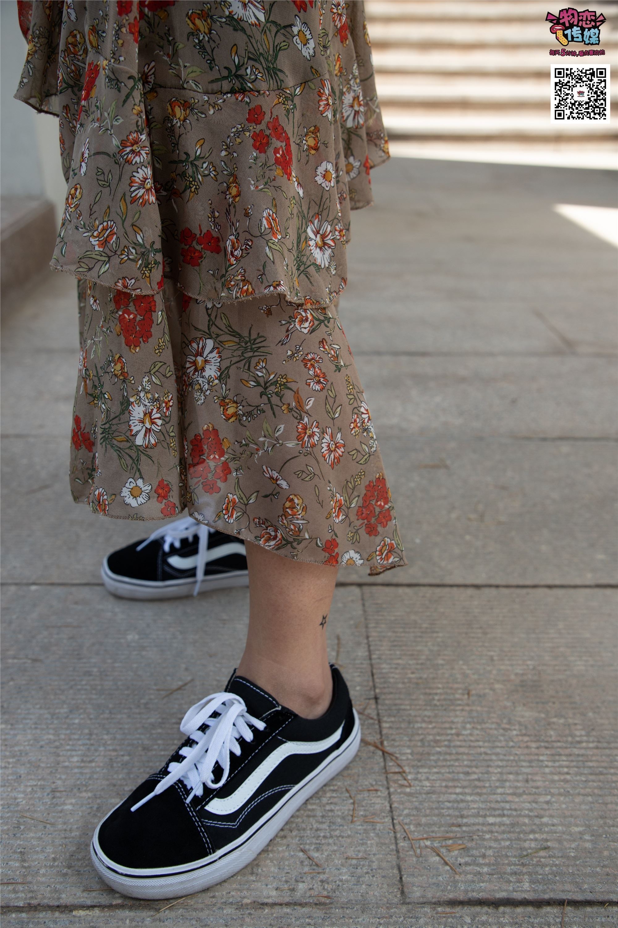 物恋传媒 No.017 你们喜欢的vans配船袜,无与伦比的美丽