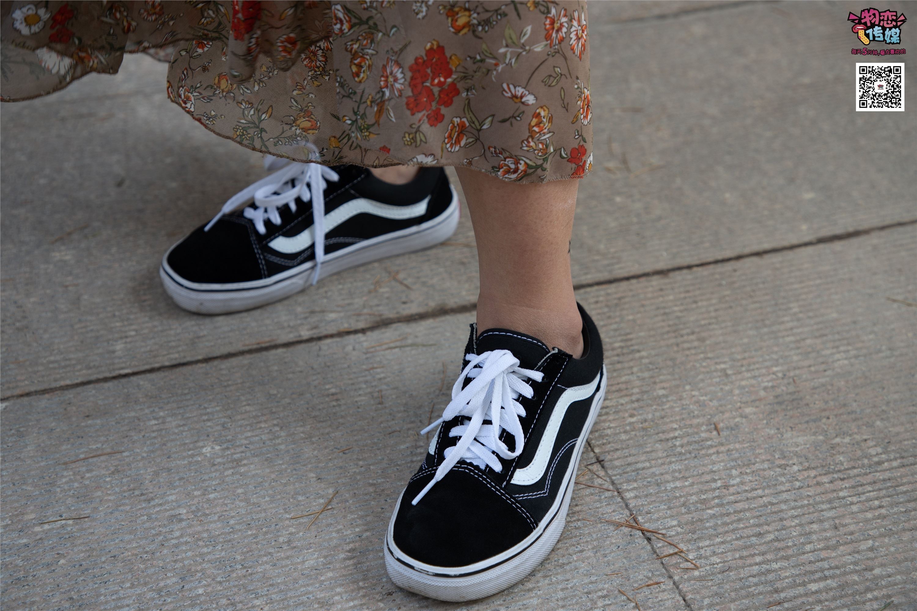物恋传媒 No.017 你们喜欢的vans配船袜,无与伦比的美丽