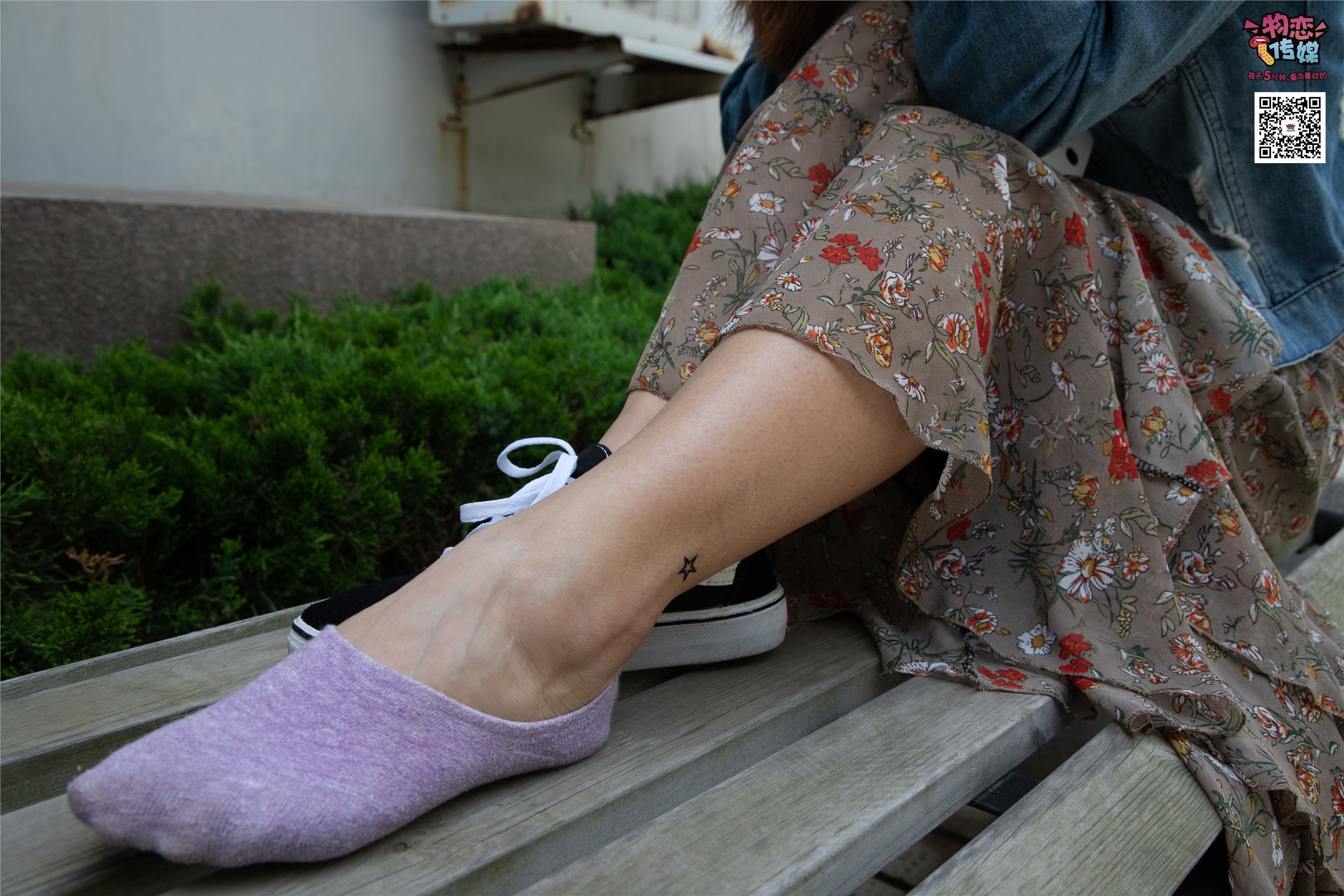 物恋传媒 No.017 你们喜欢的vans配船袜,无与伦比的美丽