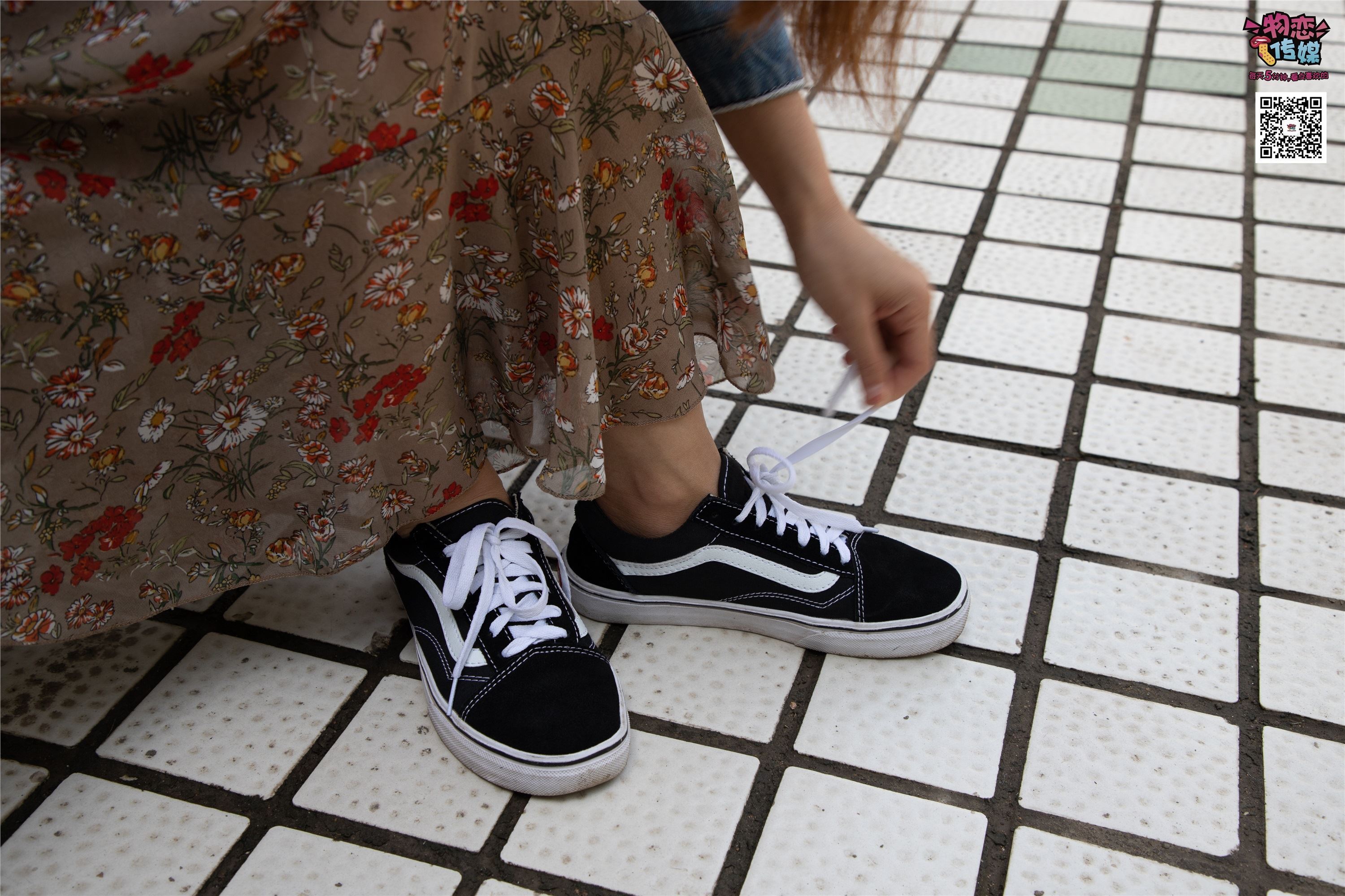 物恋传媒 No.017 你们喜欢的vans配船袜,无与伦比的美丽