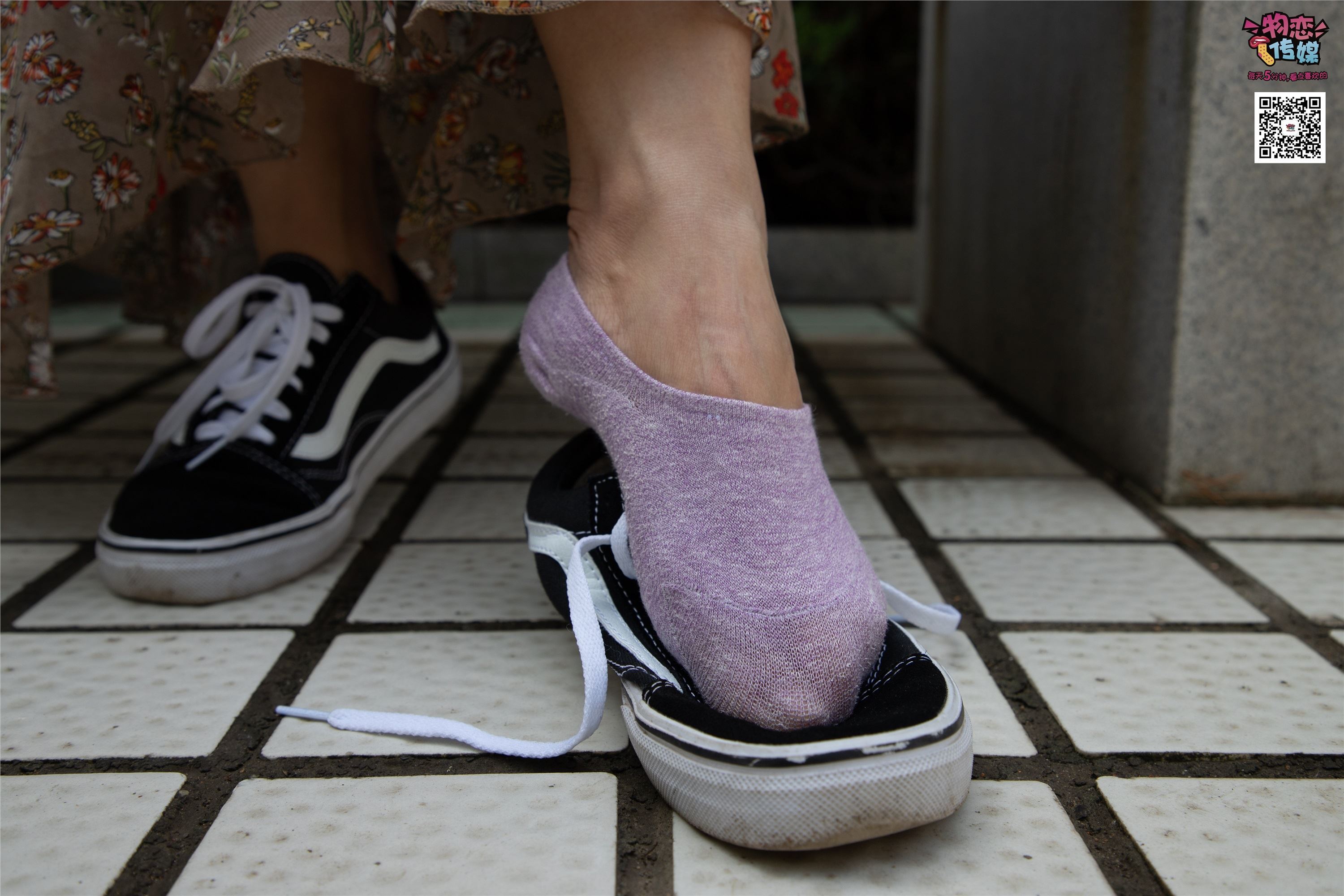 物恋传媒 No.017 你们喜欢的vans配船袜,无与伦比的美丽