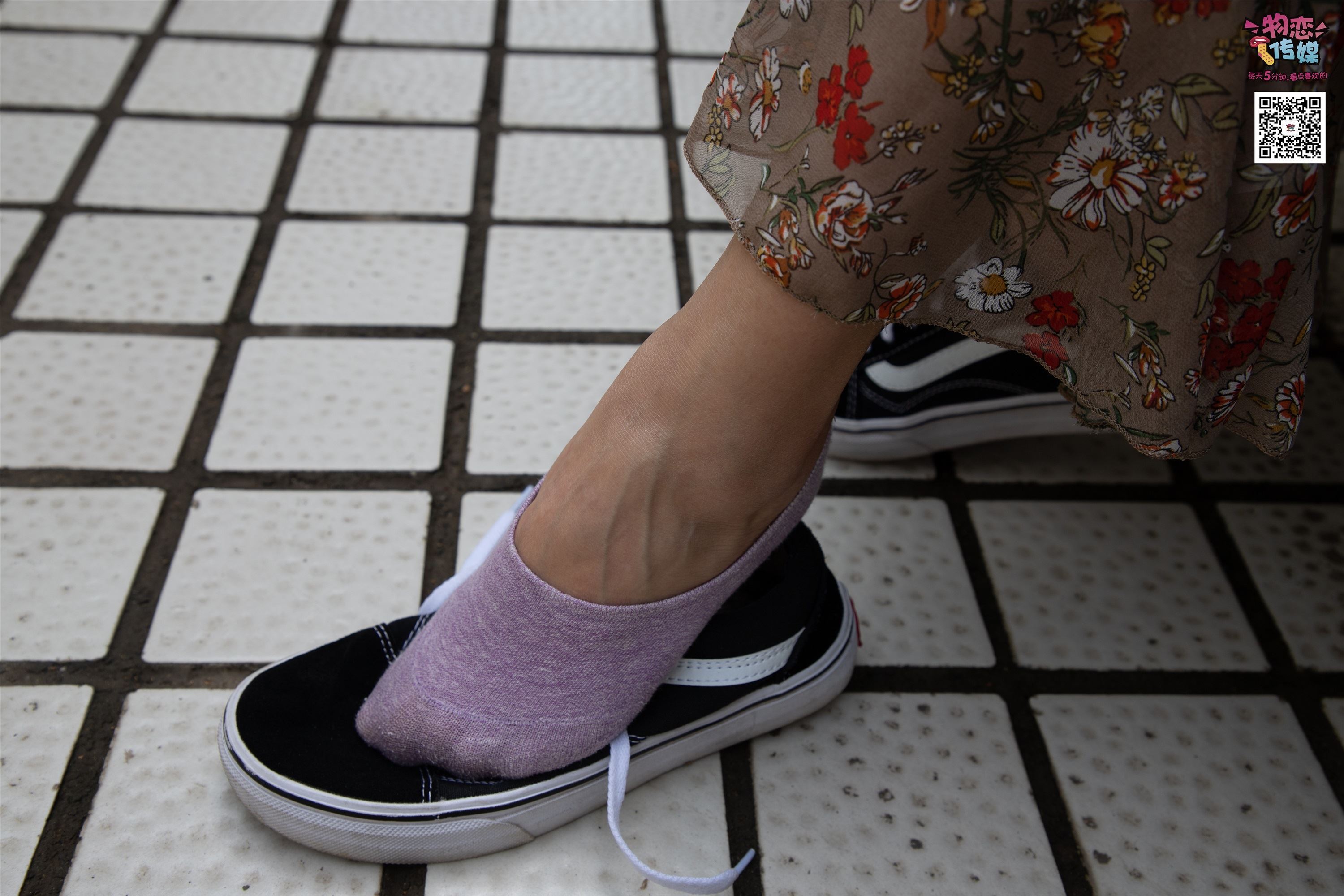 物恋传媒 No.017 你们喜欢的vans配船袜,无与伦比的美丽