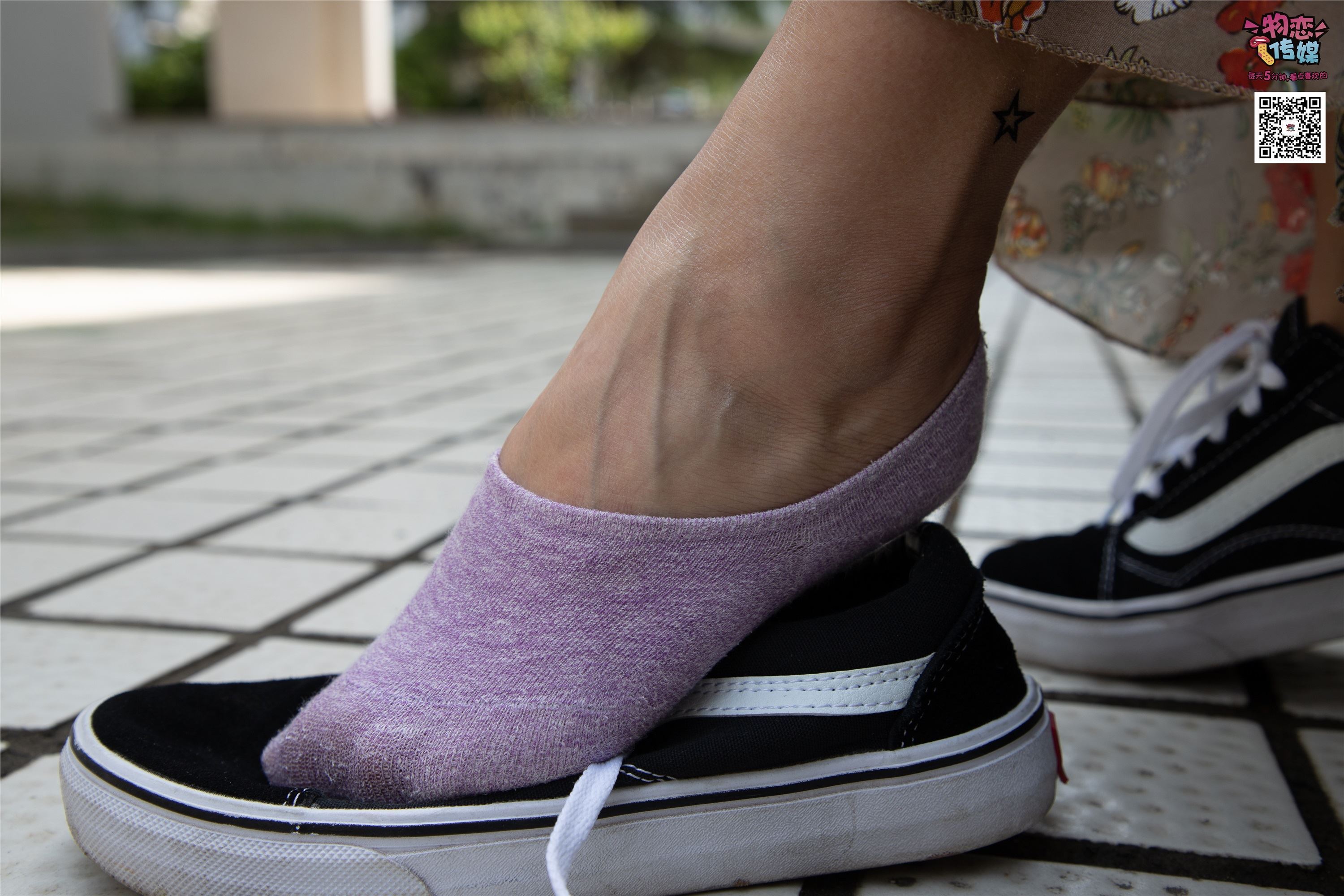 物恋传媒 No.017 你们喜欢的vans配船袜,无与伦比的美丽