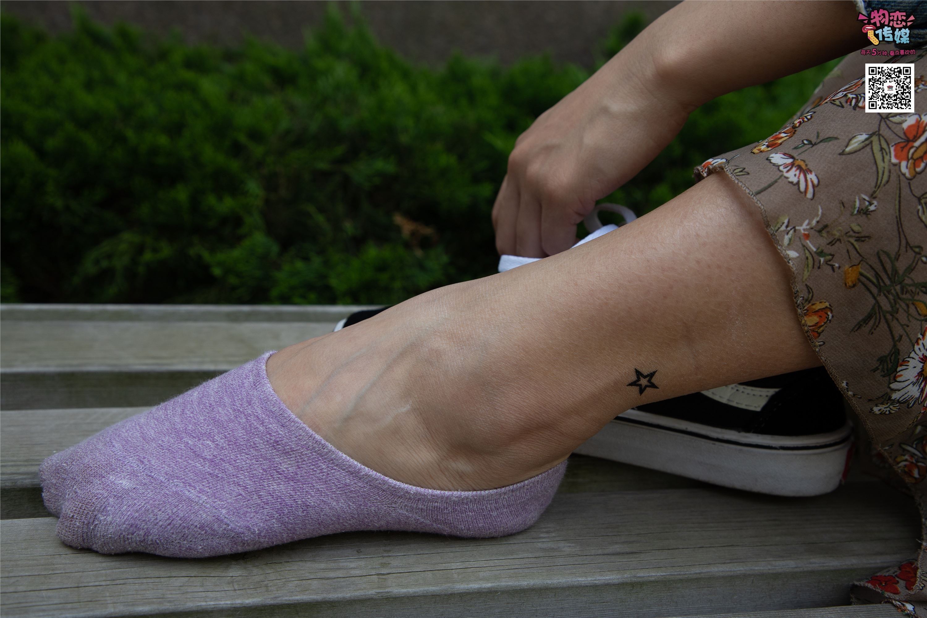 物恋传媒 No.017 你们喜欢的vans配船袜,无与伦比的美丽