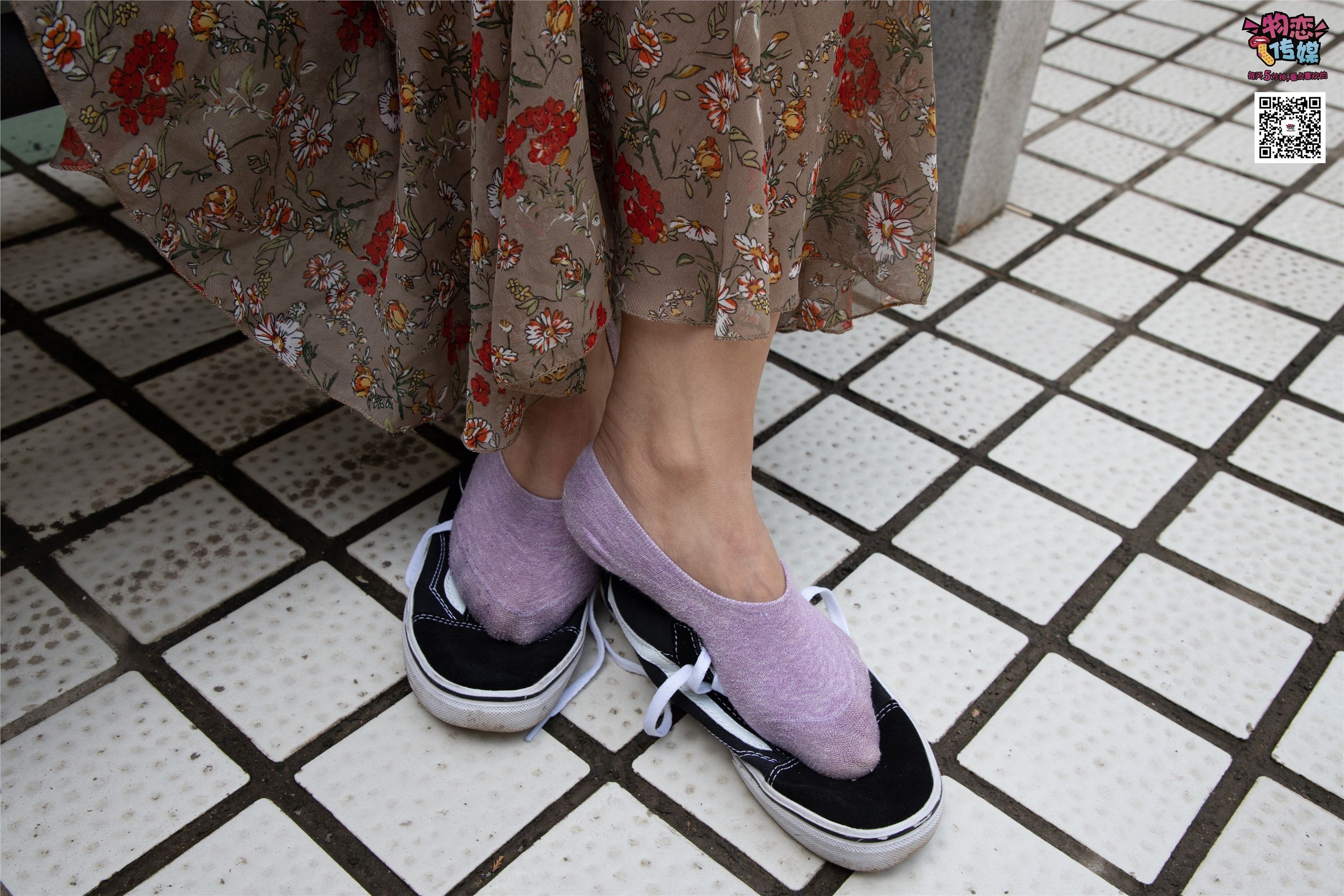 物恋传媒 No.017 你们喜欢的vans配船袜,无与伦比的美丽