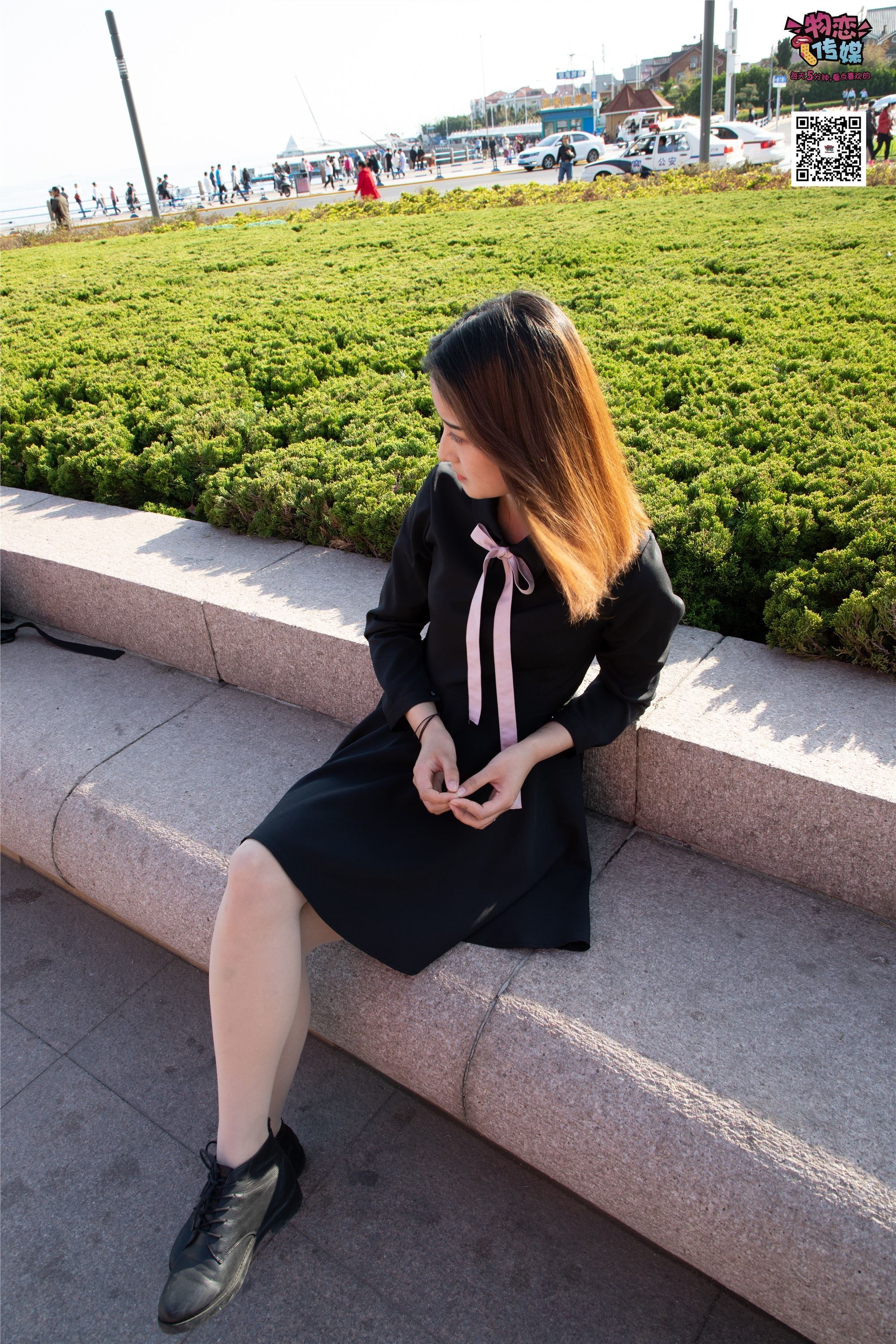 物恋传媒 No.018 清纯的小姐姐哦,透明肉丝加小皮鞋