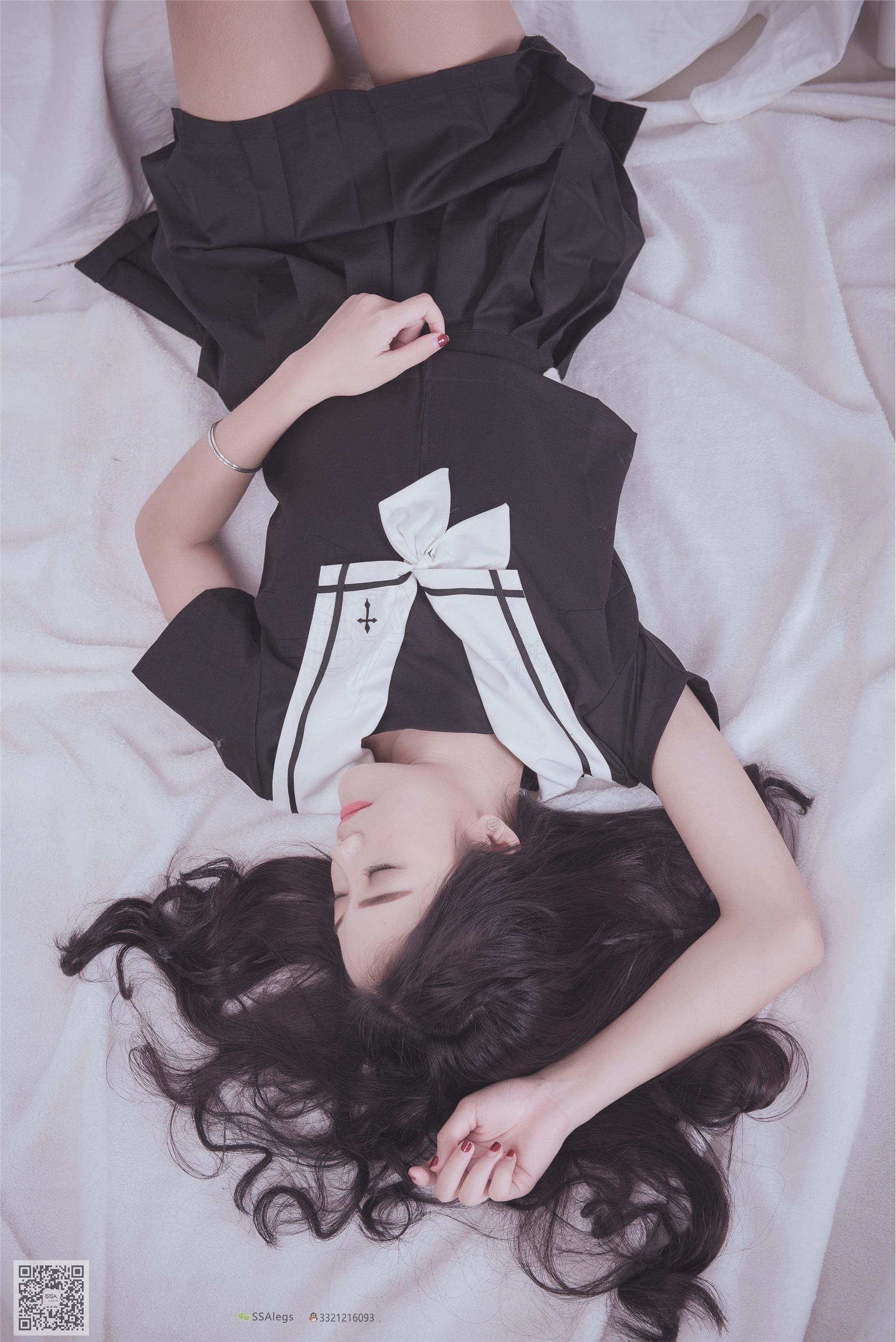 SSA丝社 NO.028 青青姐妹 姐妹花的JK情