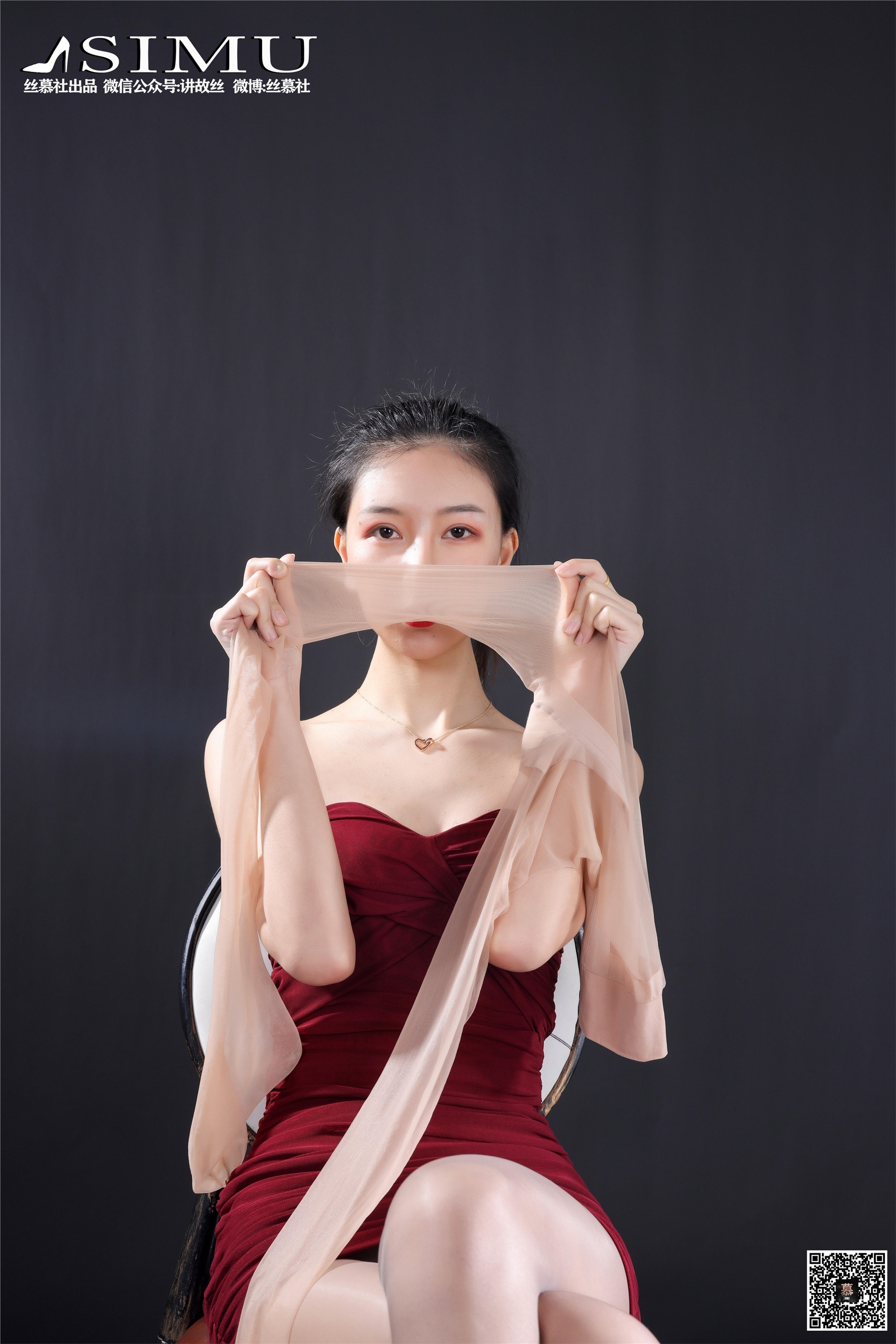 丝慕写真 SM198 茗茗《玉脂香丝》-新作