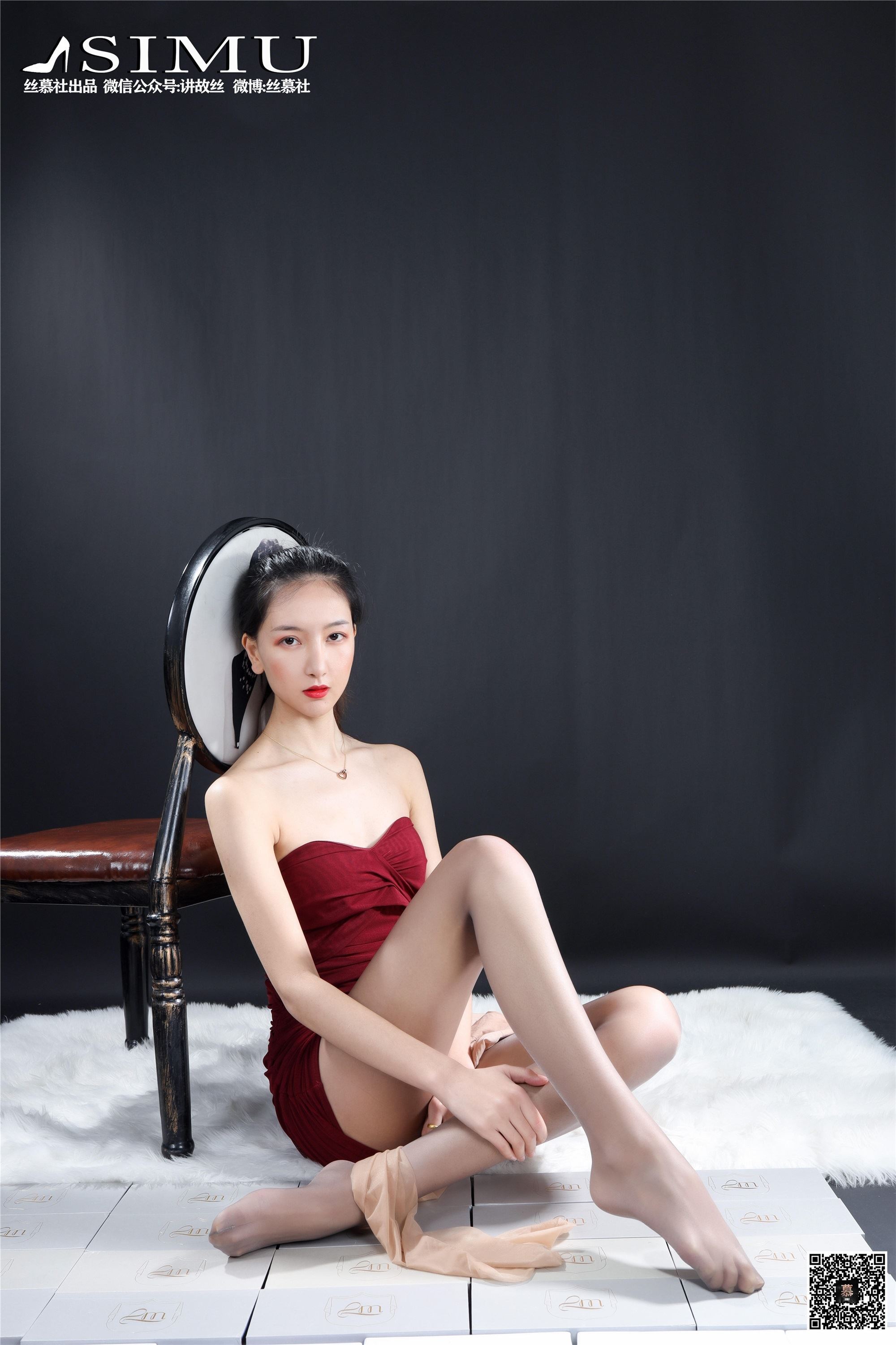 丝慕写真 SM198 茗茗《玉脂香丝》-新作