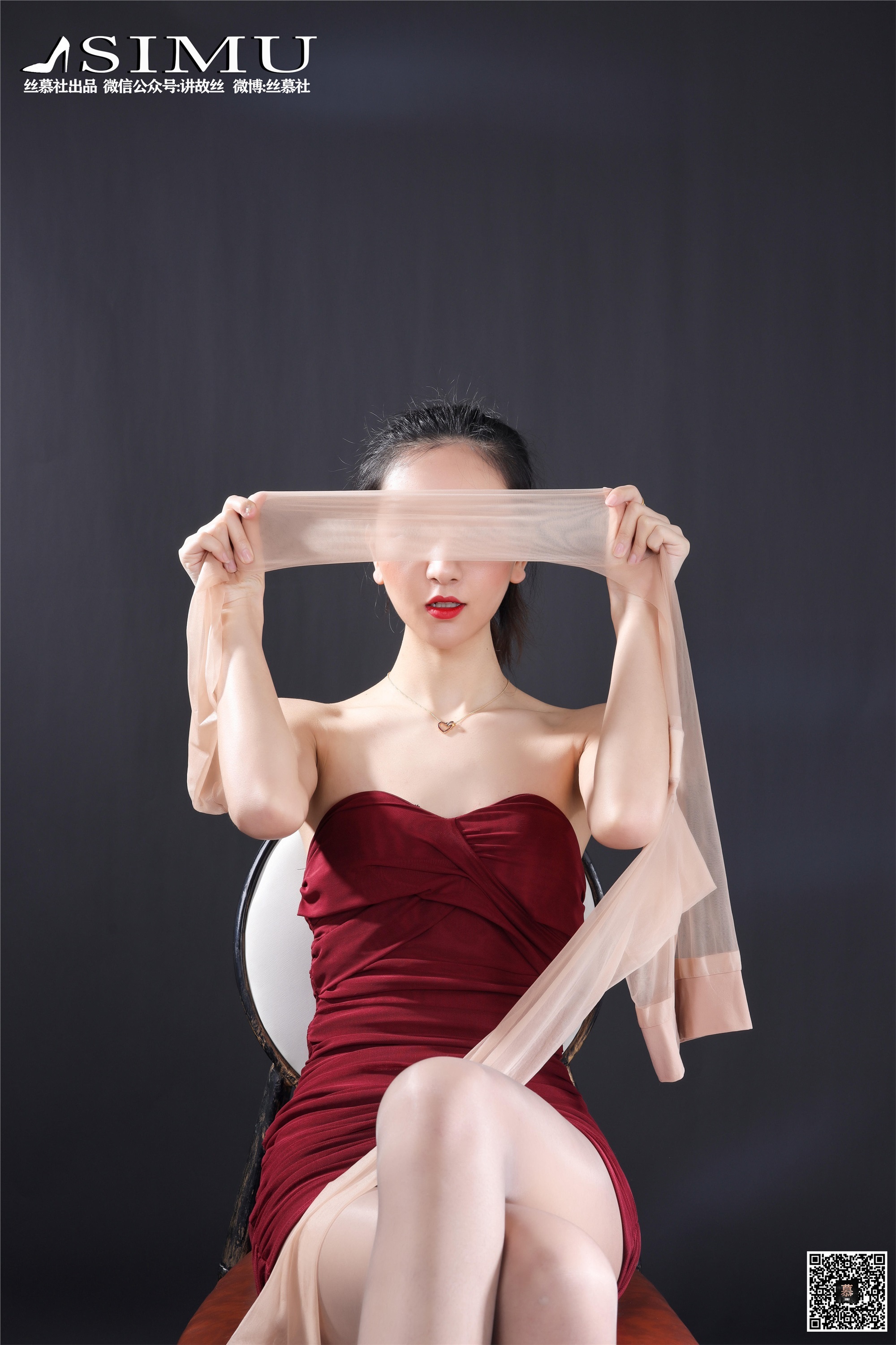 丝慕写真 SM198 茗茗《玉脂香丝》-新作