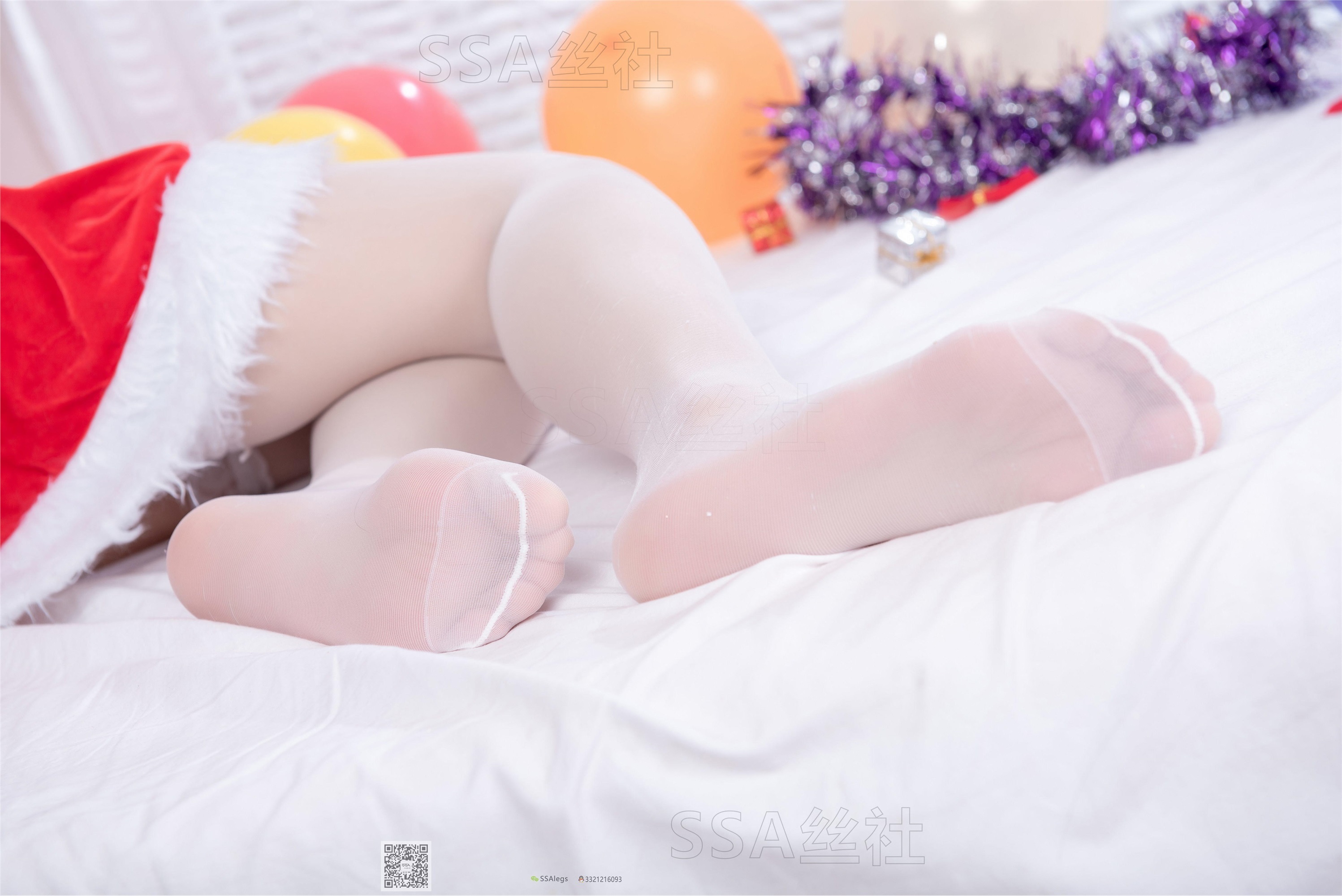 SSA丝社 058期 大大的圣诞节白丝特辑