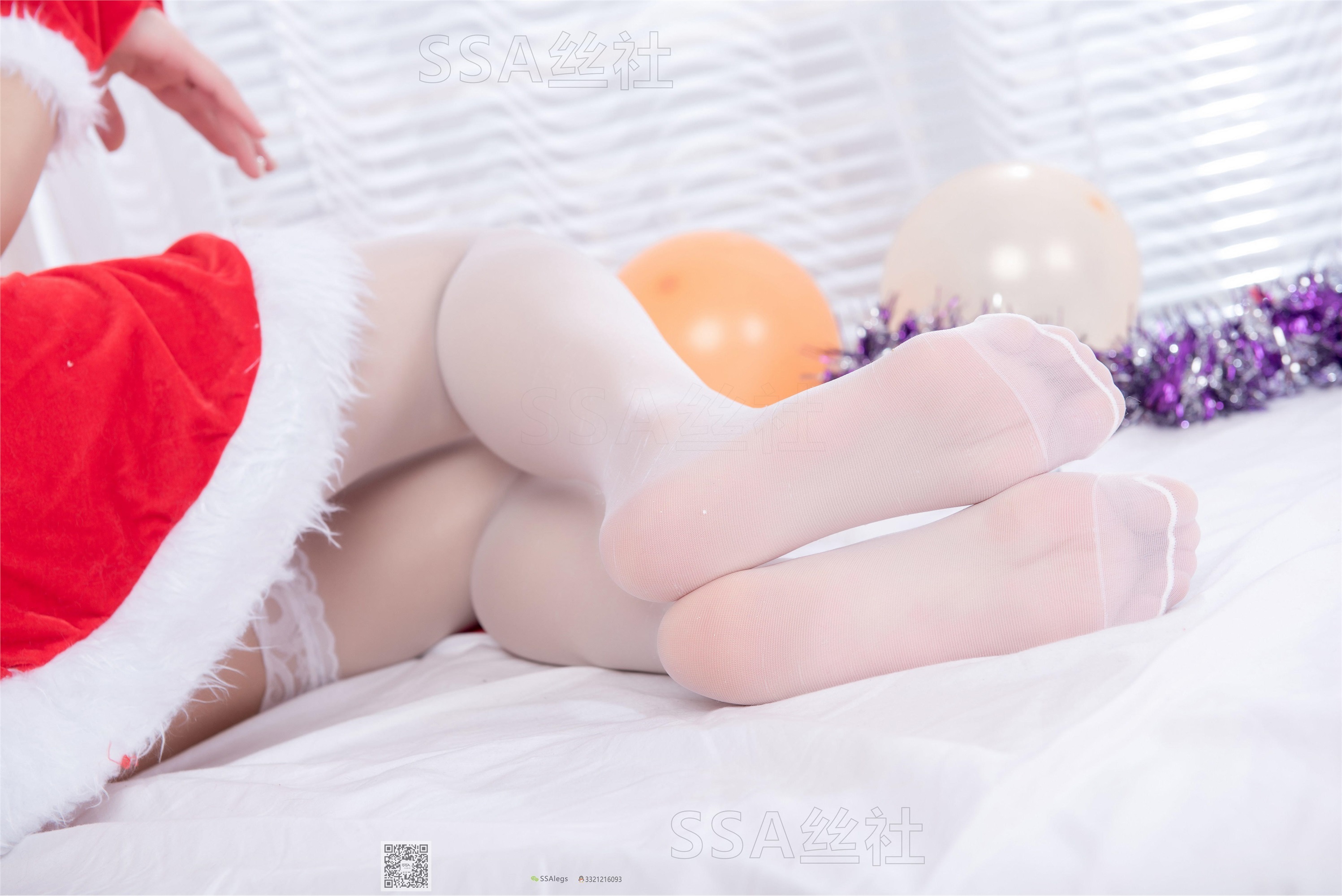 SSA丝社 058期 大大的圣诞节白丝特辑