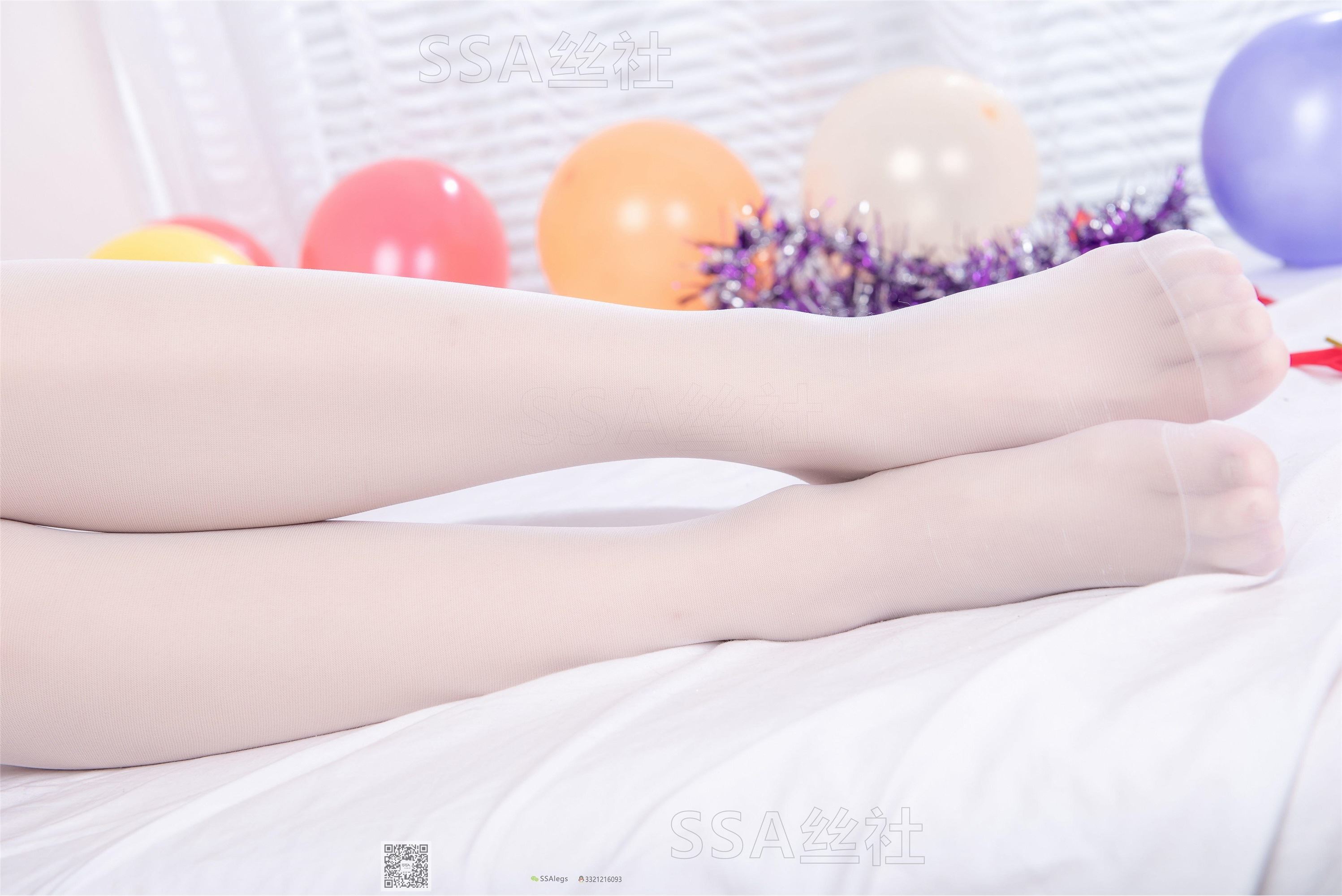 SSA丝社 058期 大大的圣诞节白丝特辑