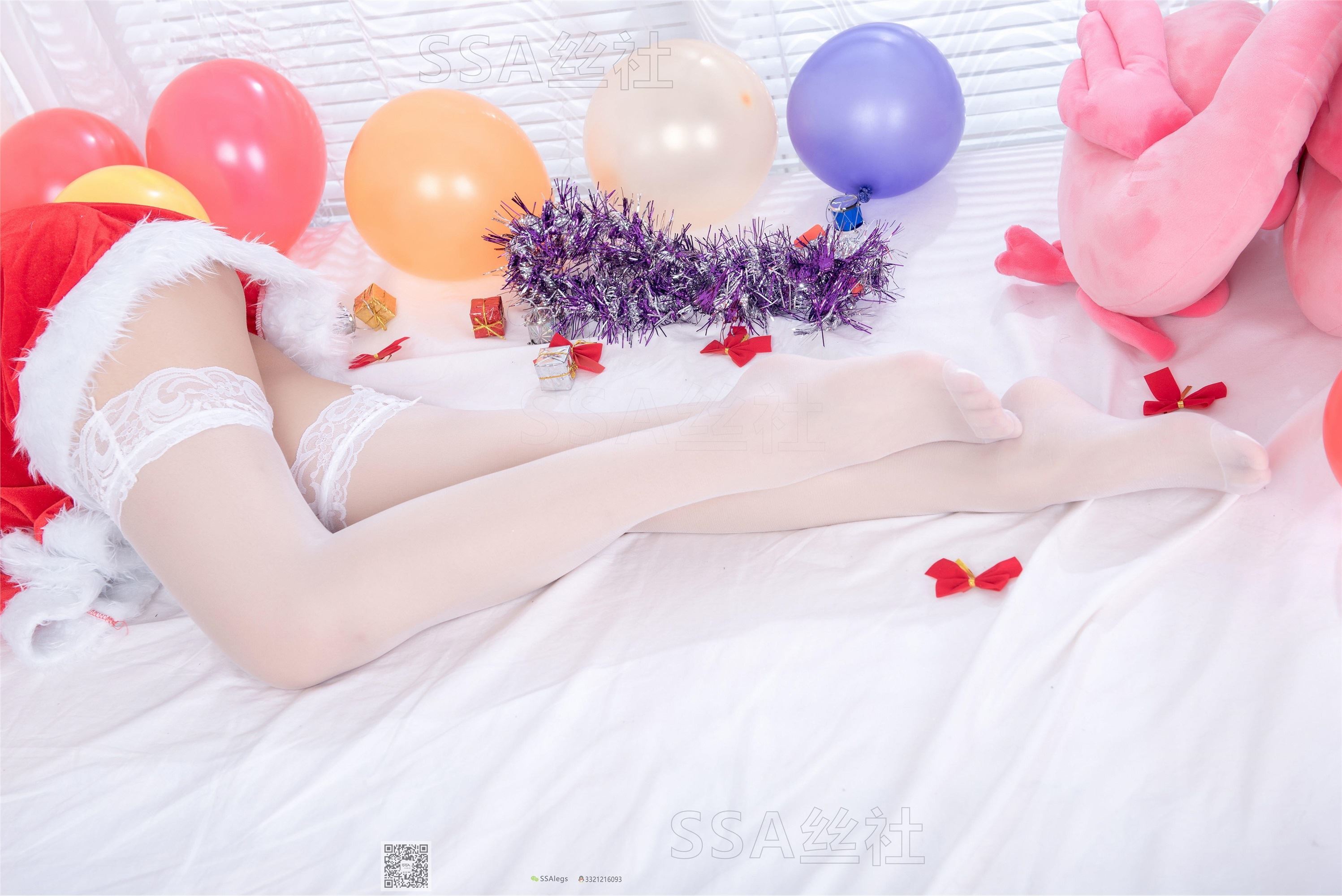 SSA丝社 058期 大大的圣诞节白丝特辑