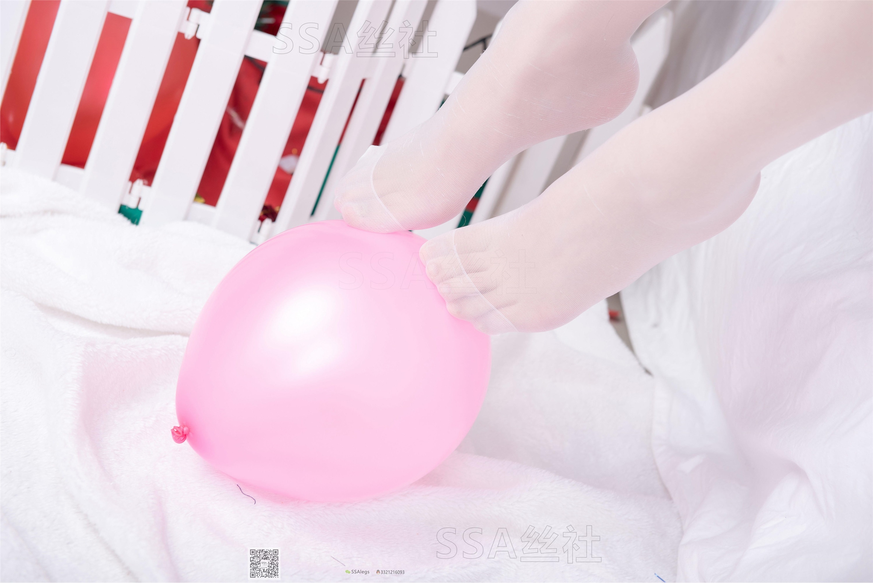 SSA丝社 058期 大大的圣诞节白丝特辑