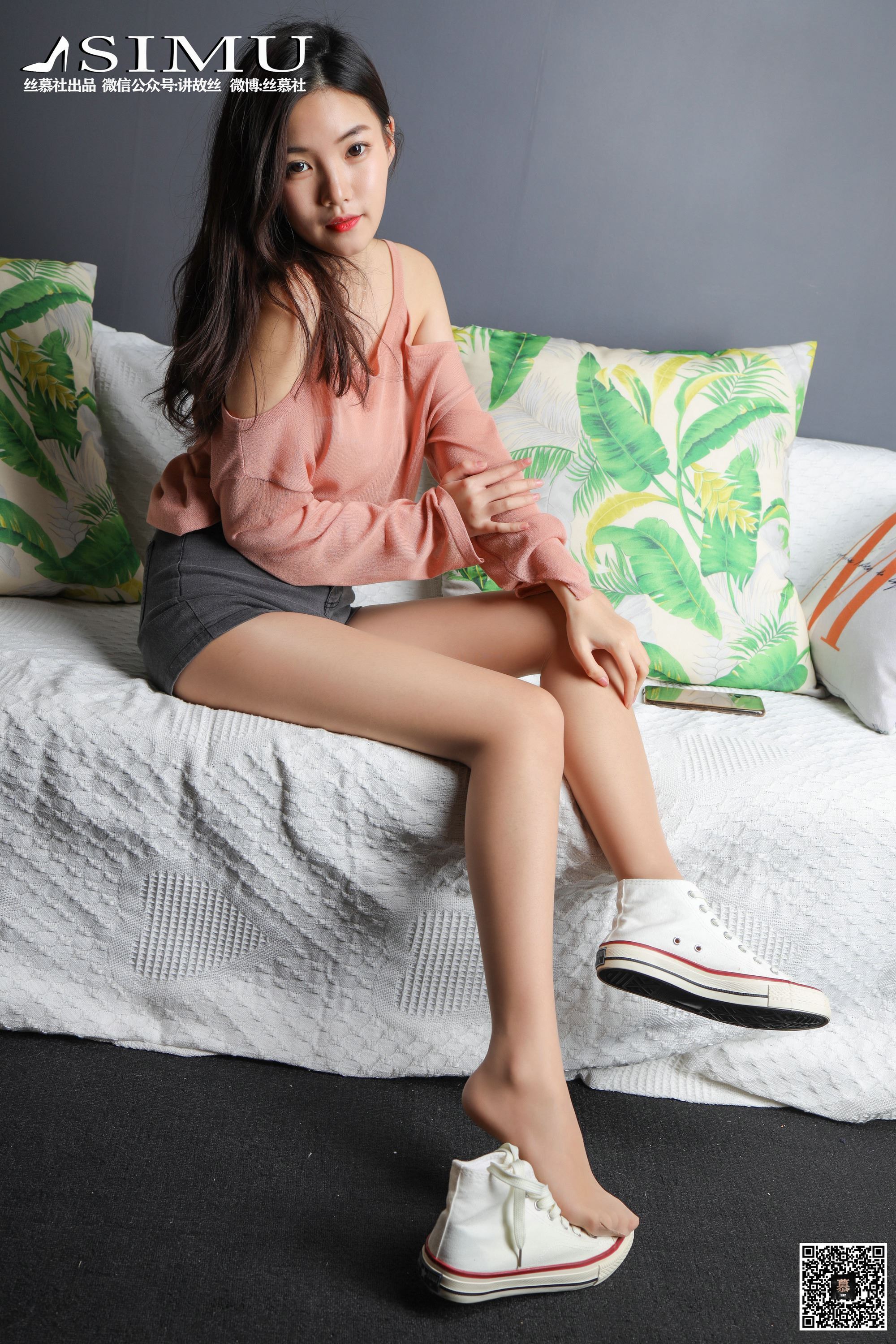 丝慕写真 SM206 文欣 - 玉足萝莉