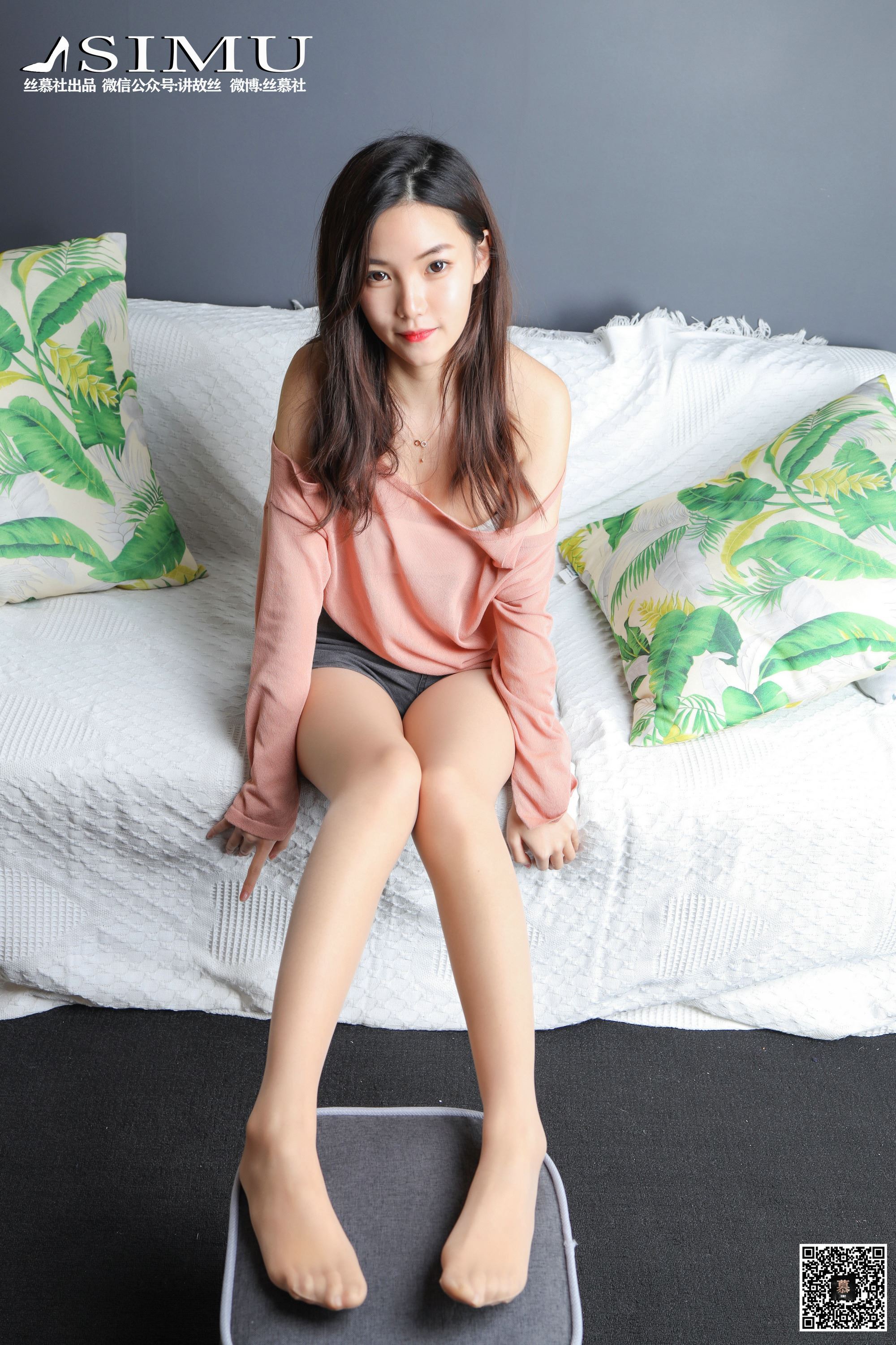 丝慕写真 SM206 文欣 - 玉足萝莉