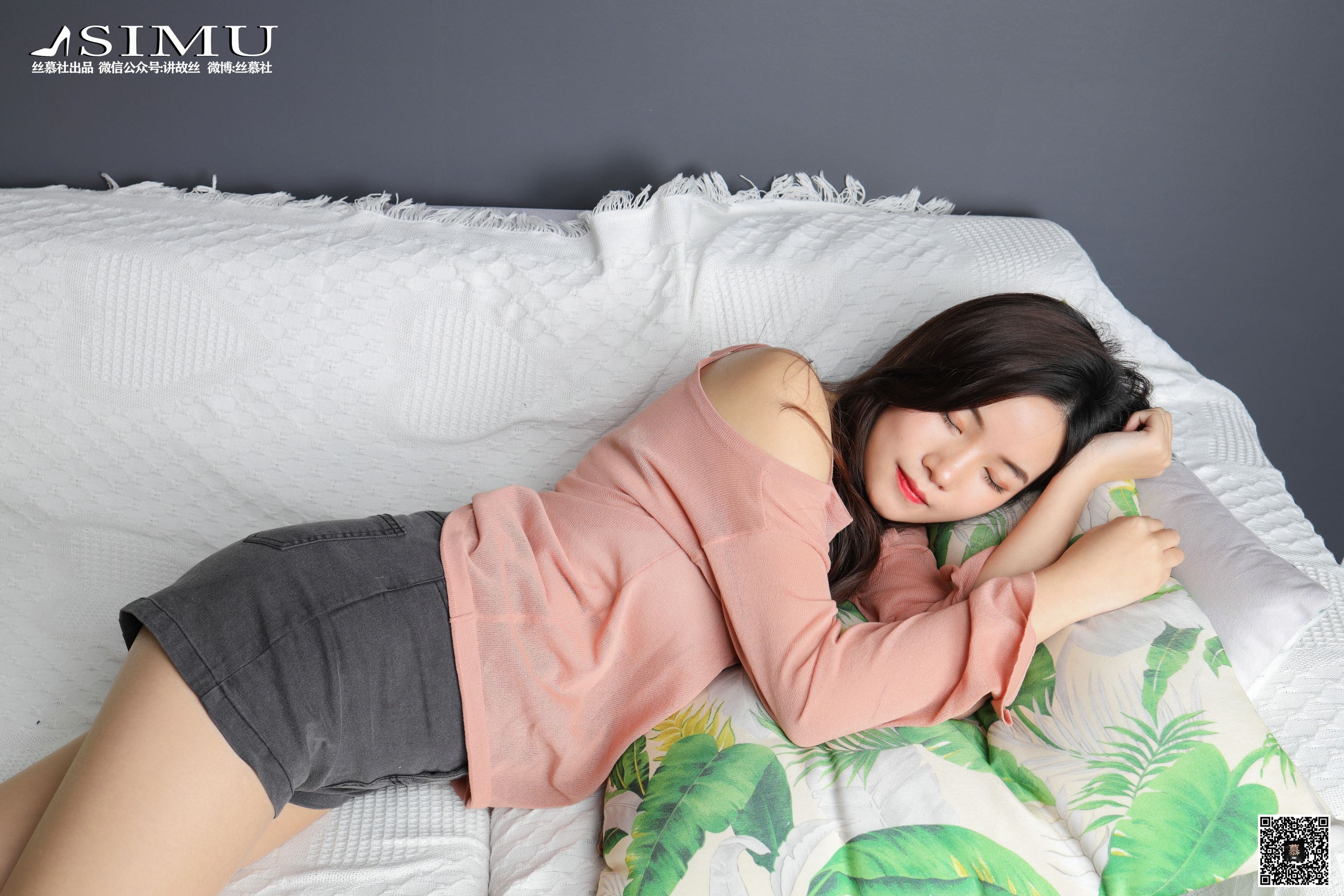 丝慕写真 SM206 文欣 - 玉足萝莉