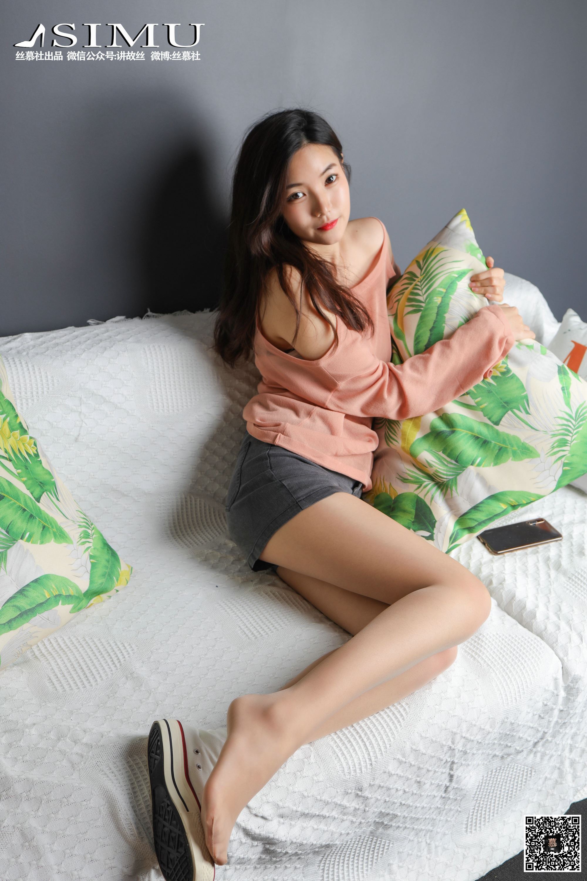 丝慕写真 SM206 文欣 - 玉足萝莉