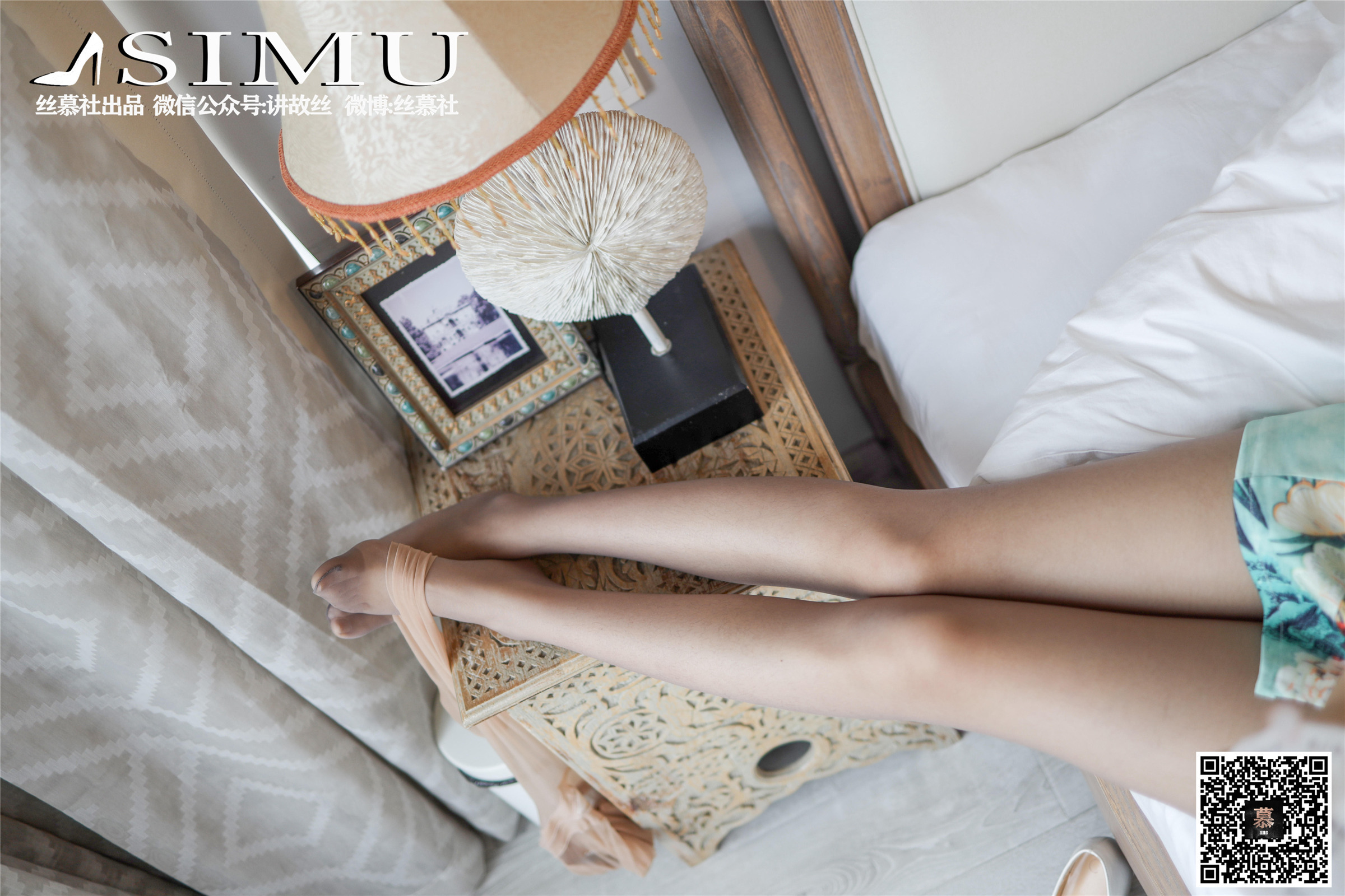 丝慕写真 特写集 TX017期 文欣《肉灰双丝》