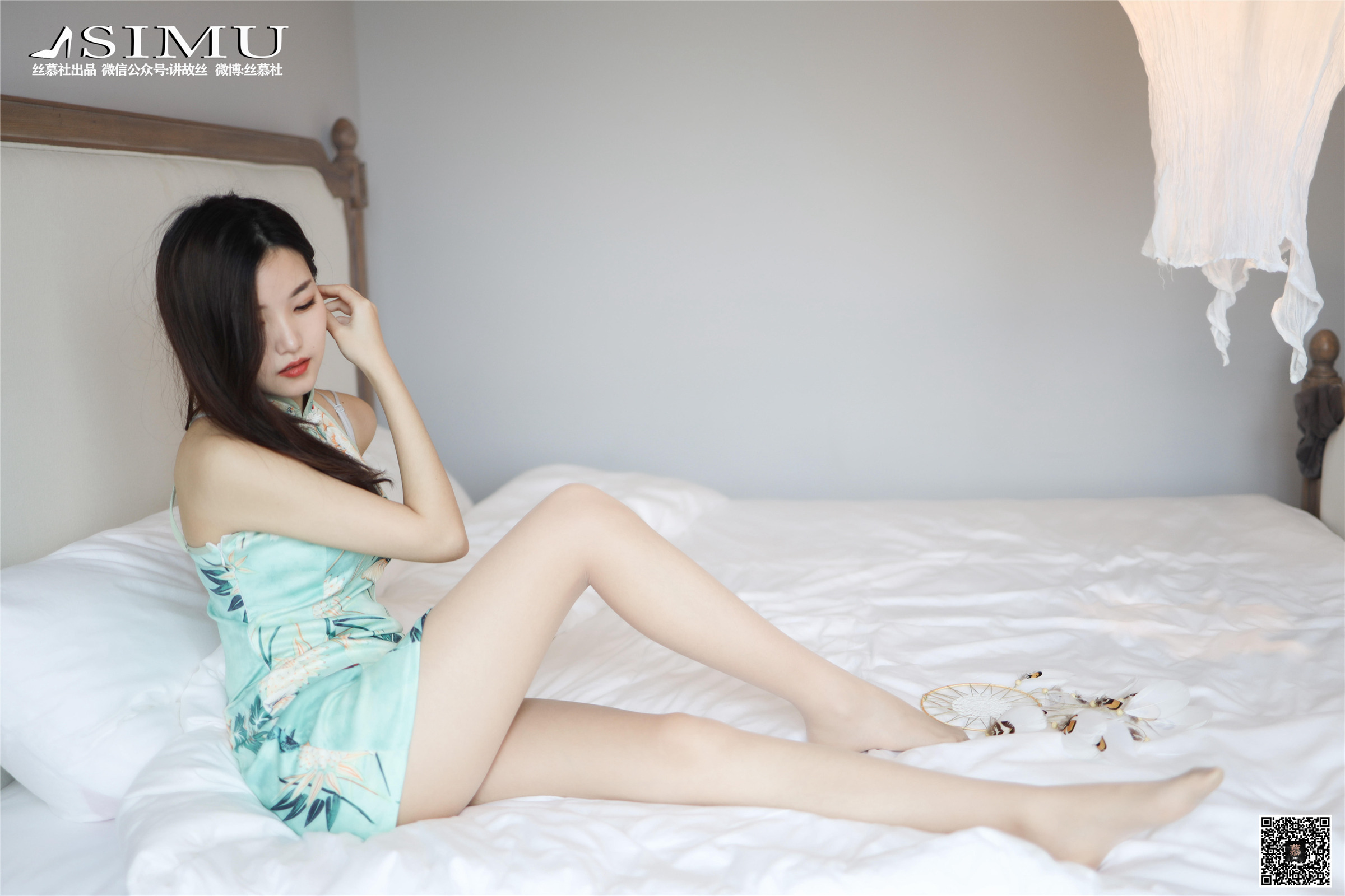 丝慕写真 特写集 TX017期 文欣《肉灰双丝》