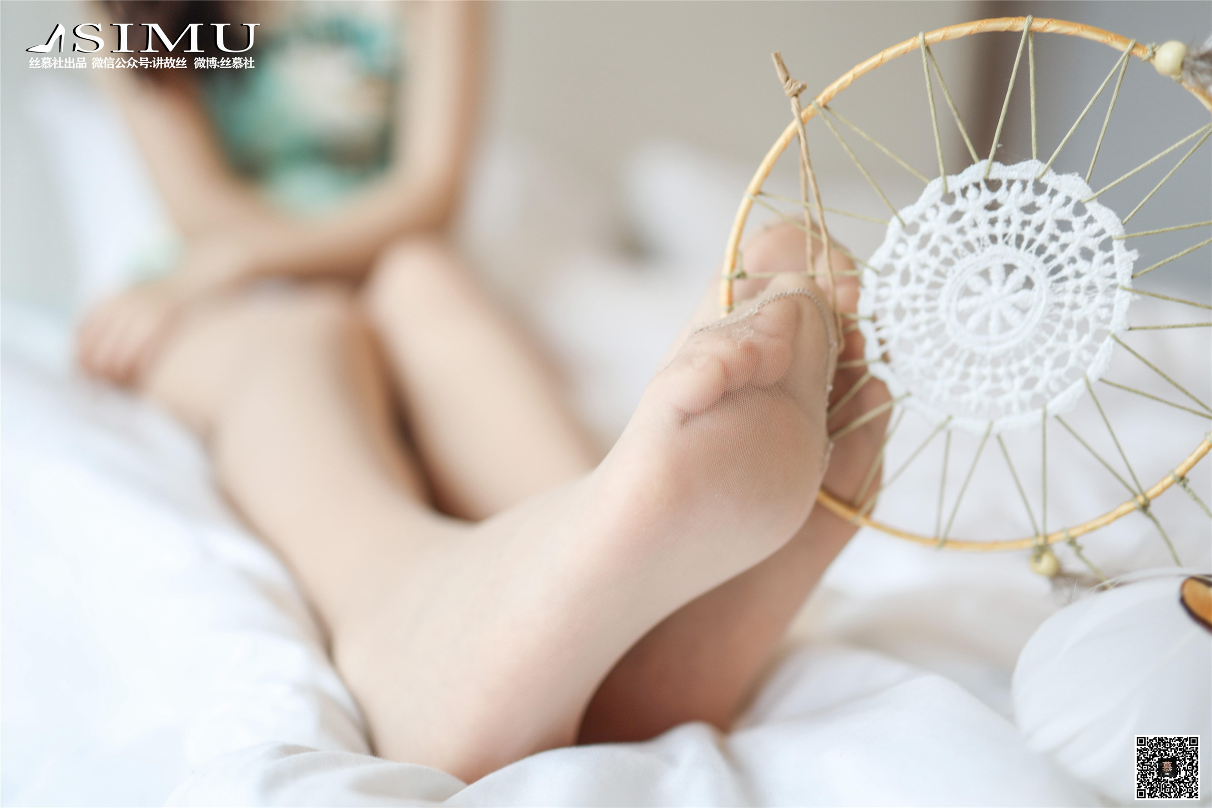 丝慕写真 特写集 TX017期 文欣《肉灰双丝》