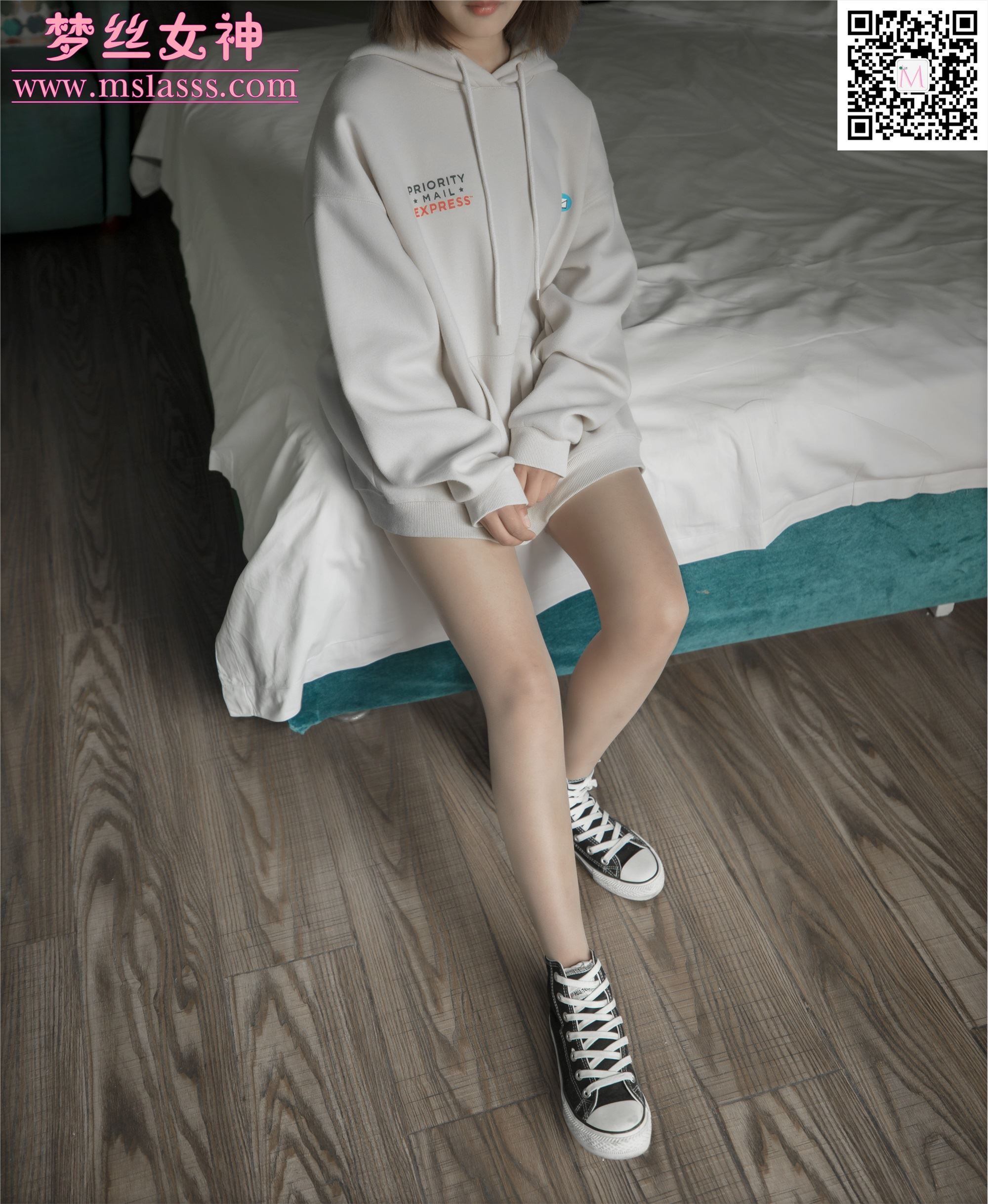 MSLASS梦丝女神 梦洁 初恋短发妹-111