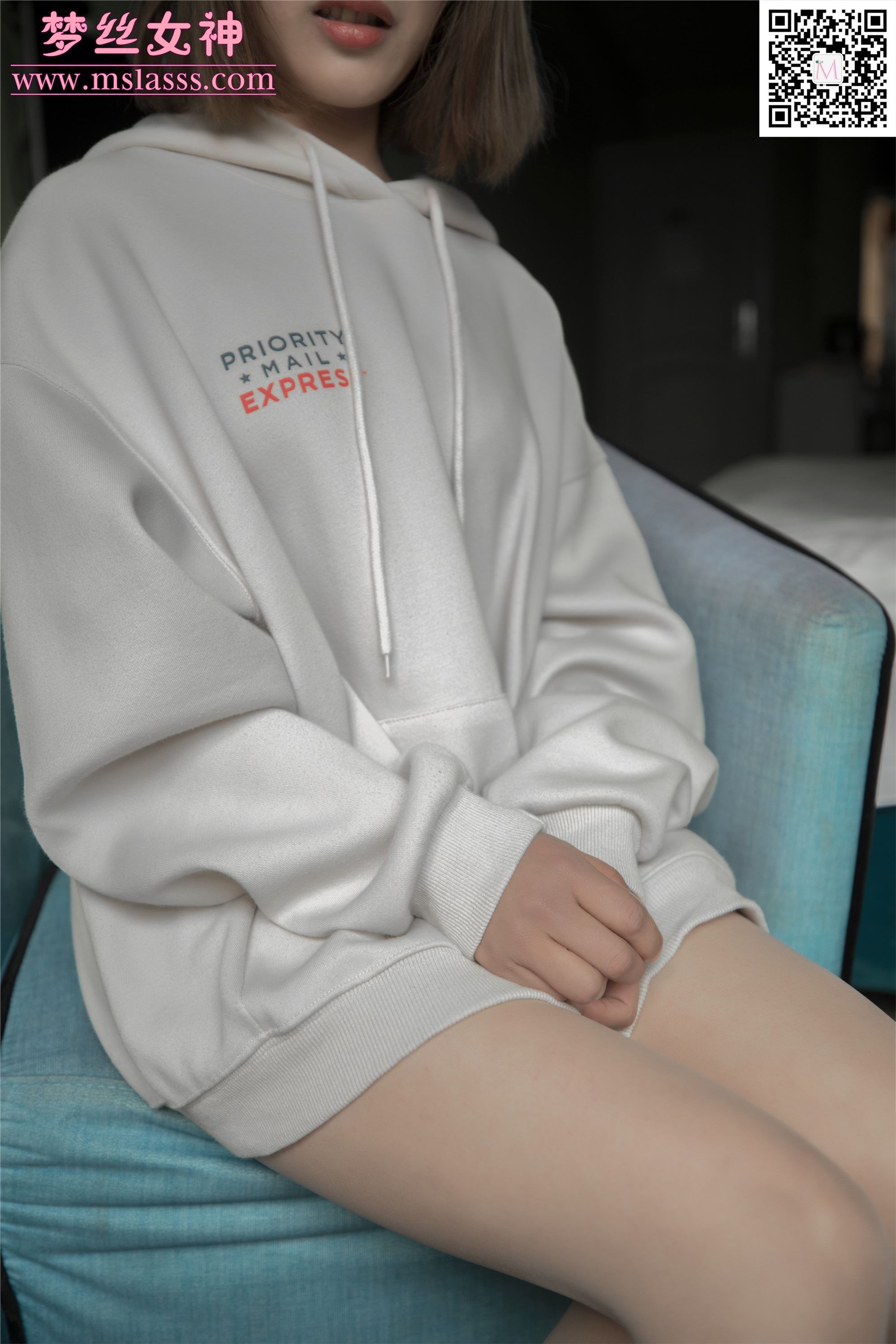 MSLASS梦丝女神 梦洁 初恋短发妹-111