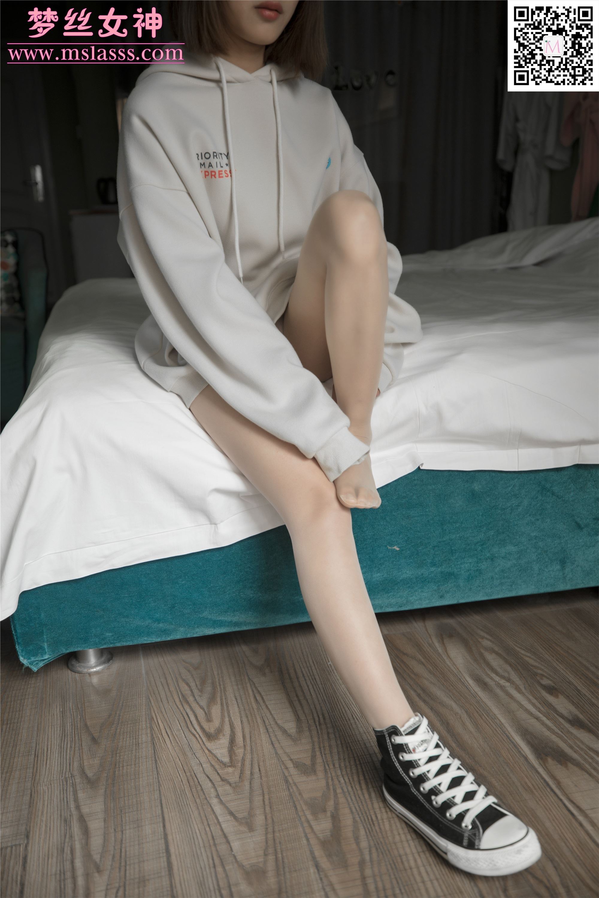 MSLASS梦丝女神 梦洁 初恋短发妹-111