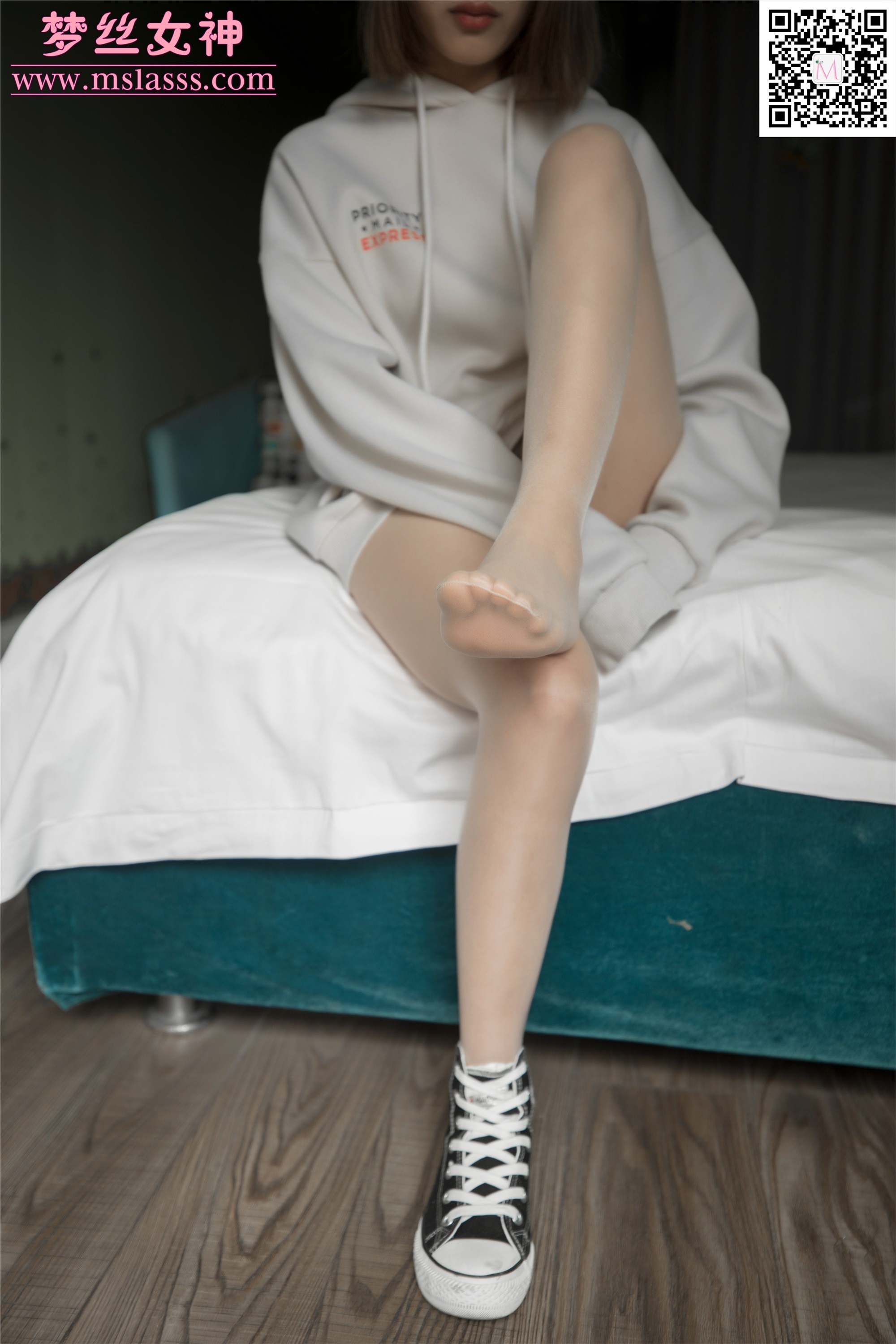 MSLASS梦丝女神 梦洁 初恋短发妹-111