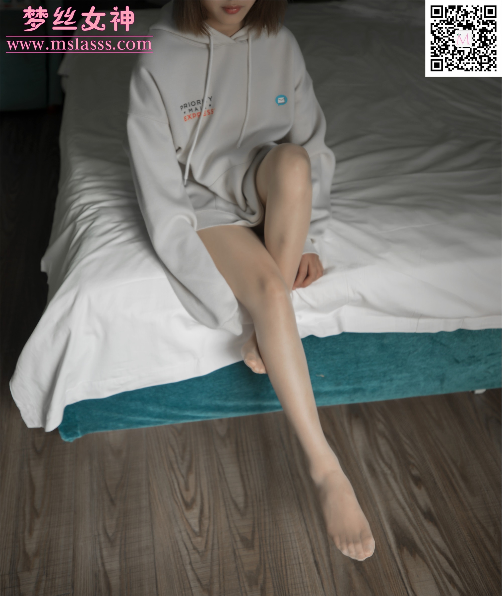 MSLASS梦丝女神 梦洁 初恋短发妹-111